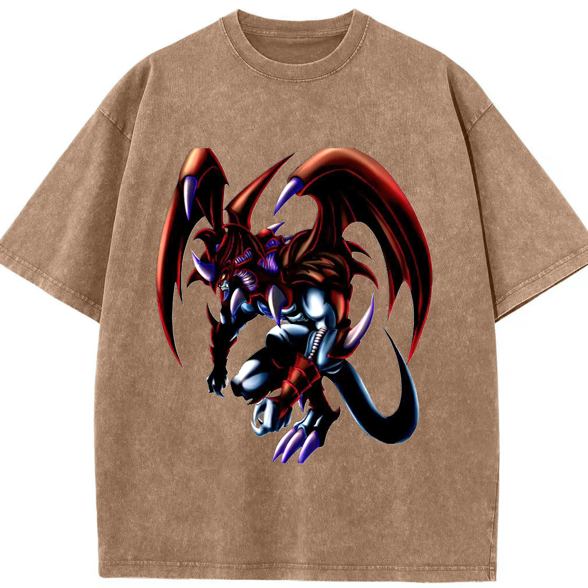（画像用） 遊☆戯☆王 Yu-Gi-Oh! 綿100% ヴィンテージ風 半袖Tシャツ（フロントプリント）