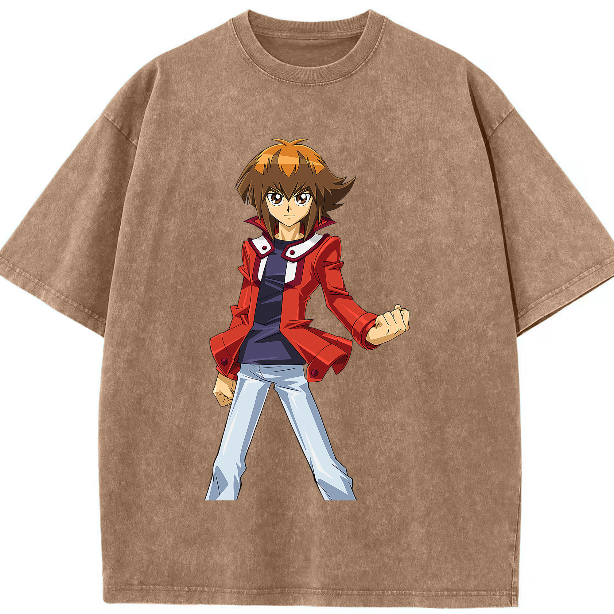 （画像用） 遊☆戯☆王 Yu-Gi-Oh! 綿100% ヴィンテージ風 半袖Tシャツ（フロントプリント）