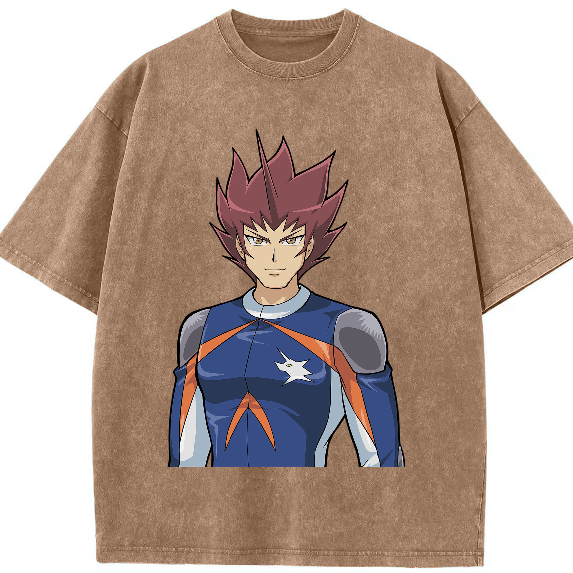 （画像用） 遊☆戯☆王 Yu-Gi-Oh! 綿100% ヴィンテージ風 半袖Tシャツ（フロントプリント）