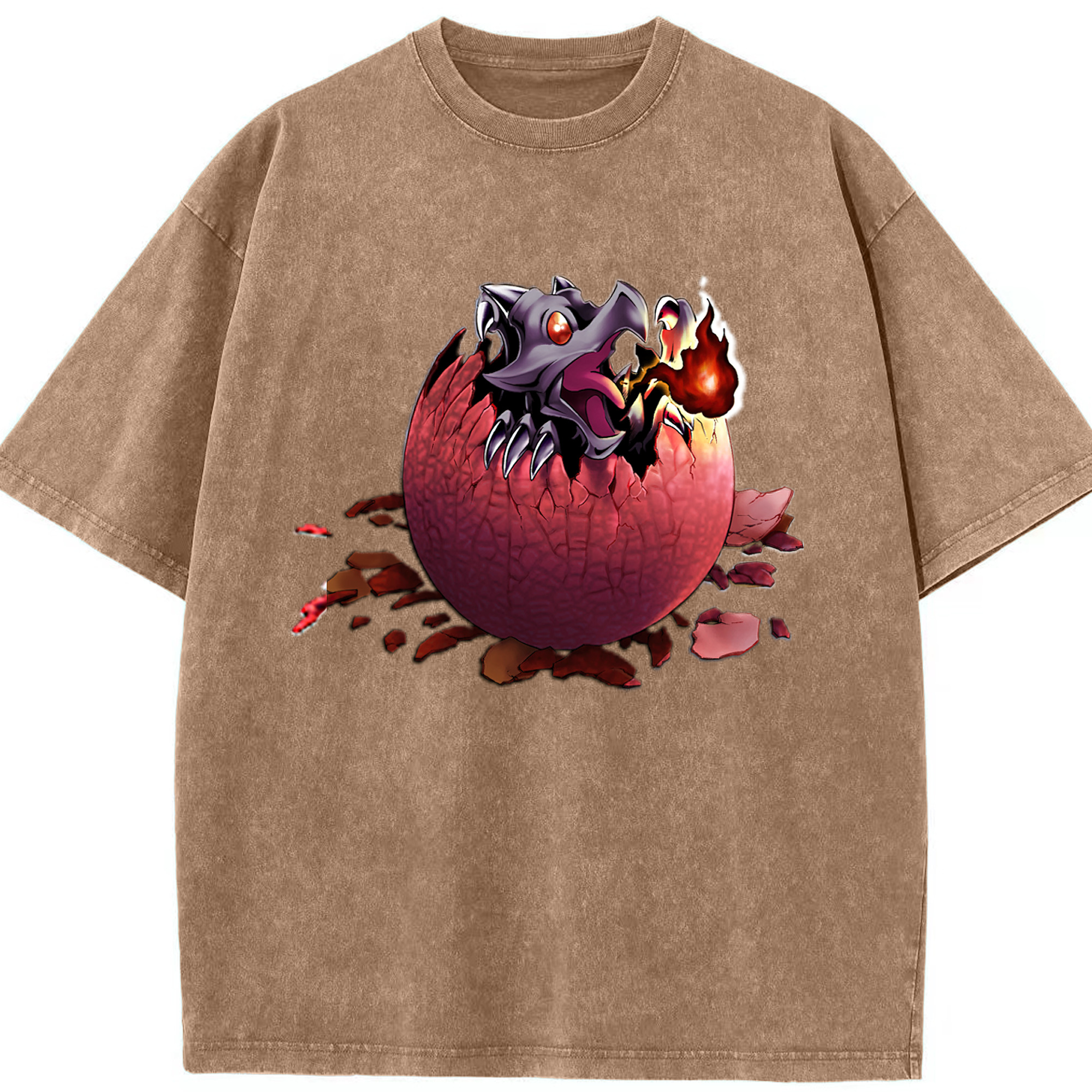 （画像用） 遊☆戯☆王 Yu-Gi-Oh! 綿100% ヴィンテージ風 半袖Tシャツ（フロントプリント）