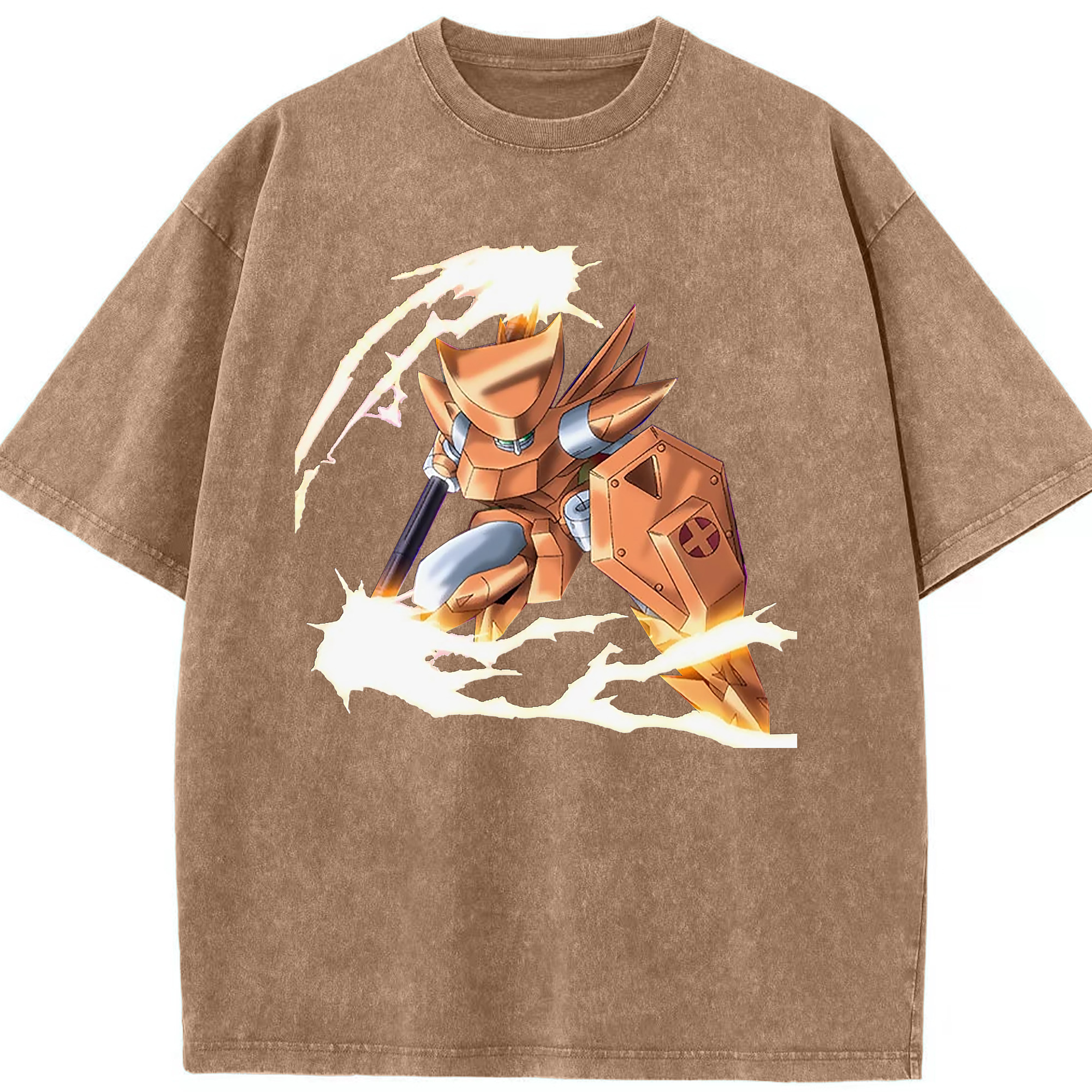 （画像用） 遊☆戯☆王 Yu-Gi-Oh! 綿100% ヴィンテージ風 半袖Tシャツ（フロントプリント）