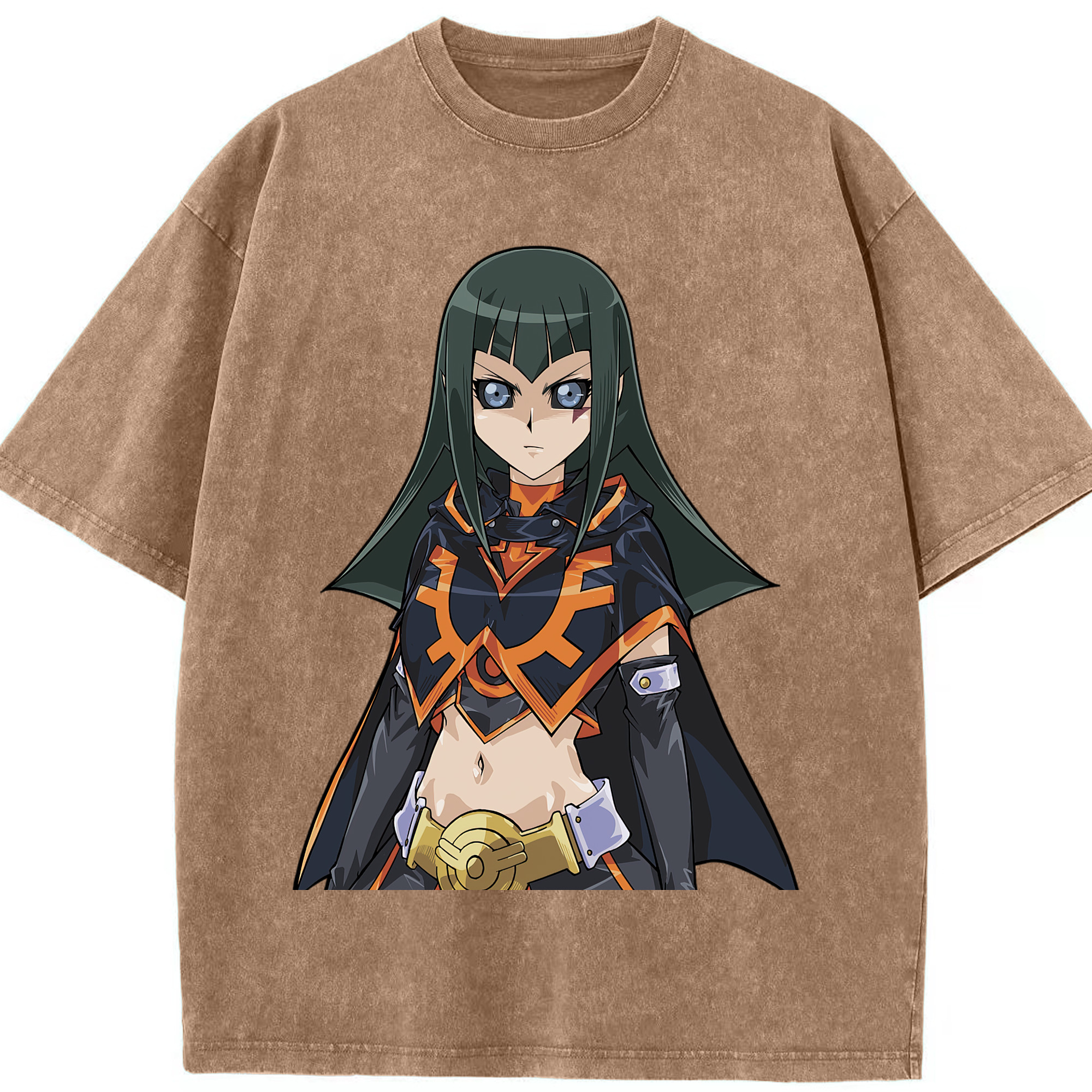 （画像用） 遊☆戯☆王 Yu-Gi-Oh! 綿100% ヴィンテージ風 半袖Tシャツ（フロントプリント）