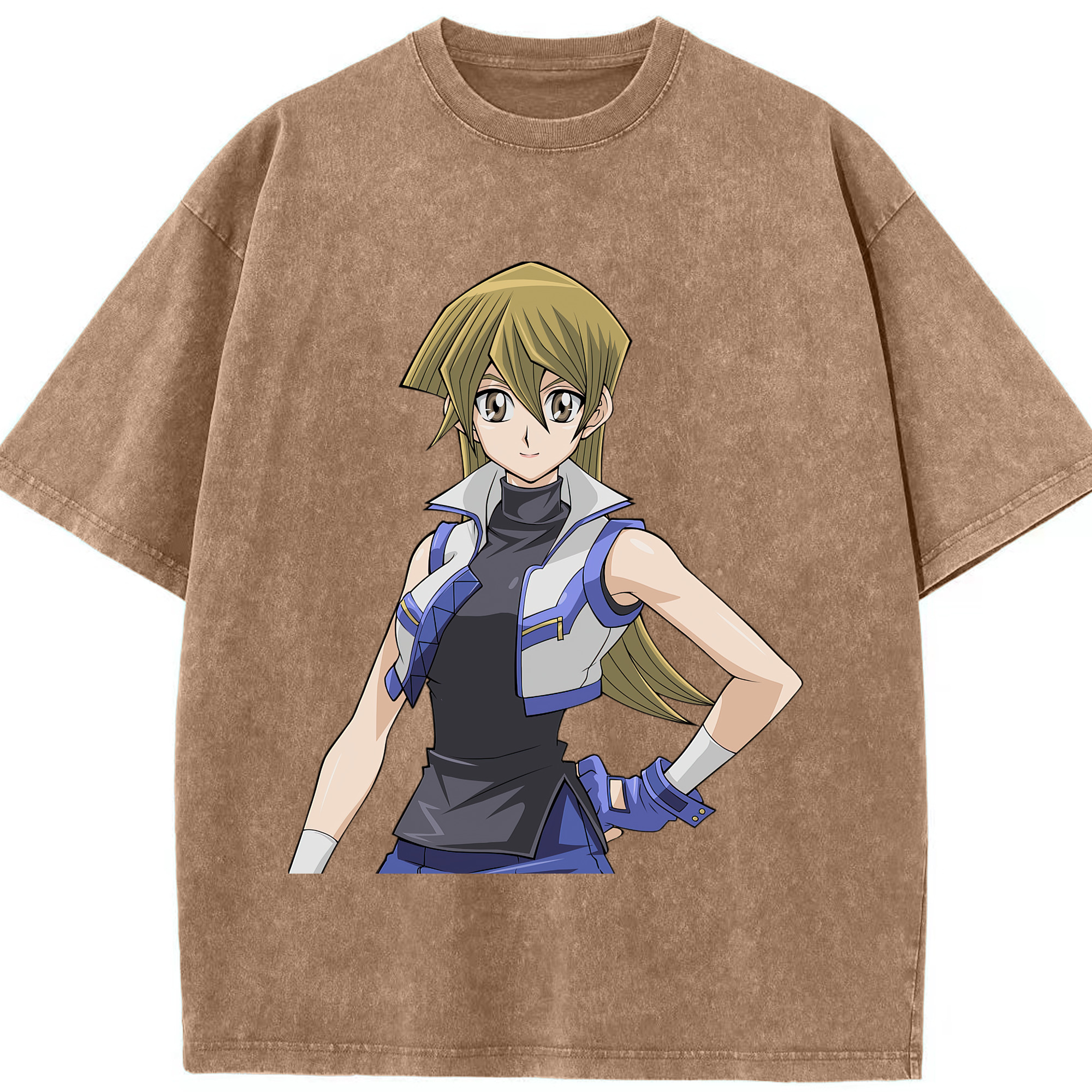 （画像用） 遊☆戯☆王 Yu-Gi-Oh! 綿100% ヴィンテージ風 半袖Tシャツ（フロントプリント）