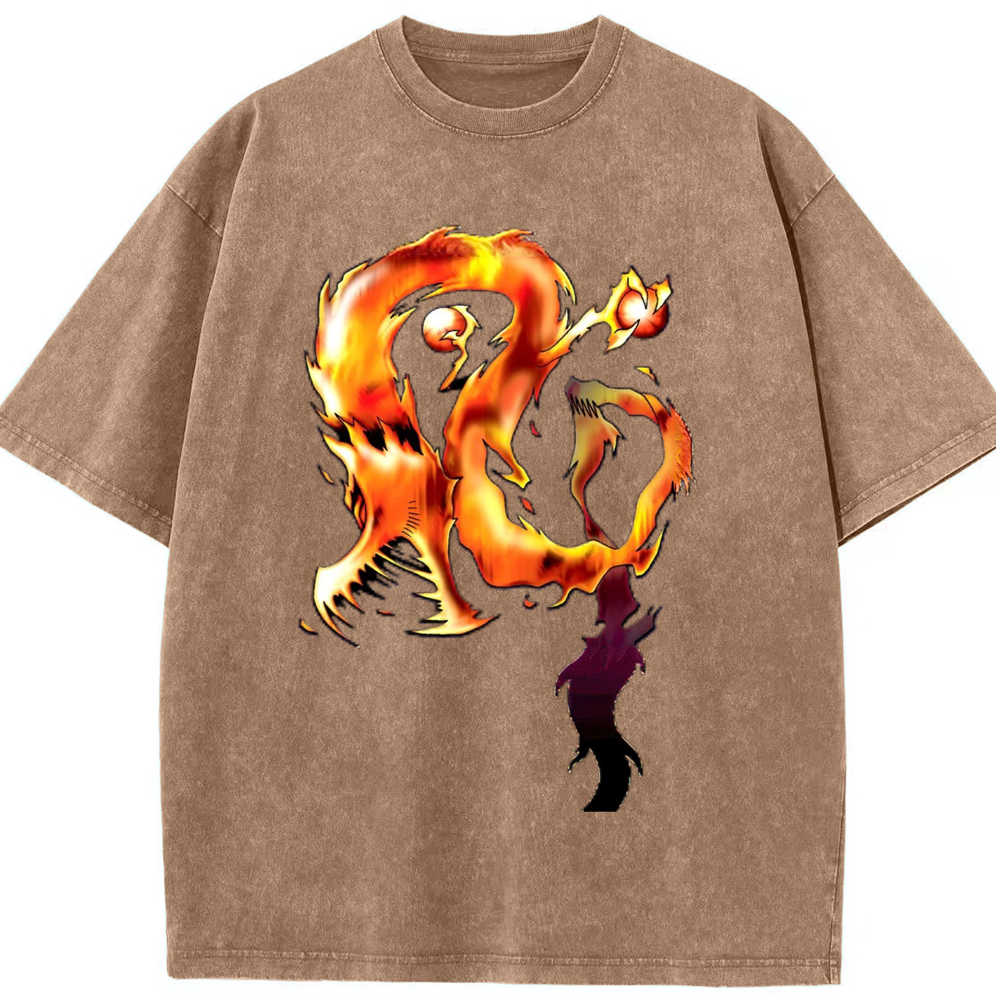 （画像用） 遊☆戯☆王 Yu-Gi-Oh! 綿100% ヴィンテージ風 半袖Tシャツ（フロントプリント）