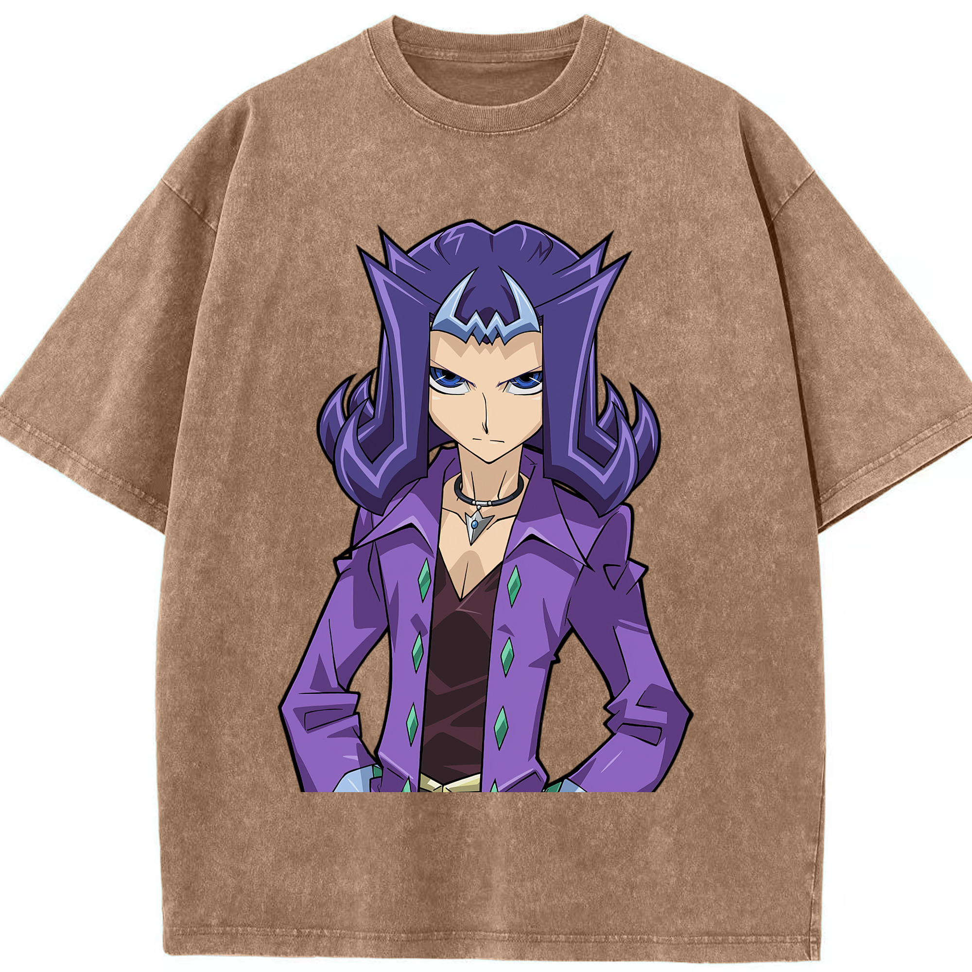 （画像用） 遊☆戯☆王 Yu-Gi-Oh! 綿100% ヴィンテージ風 半袖Tシャツ（フロントプリント）