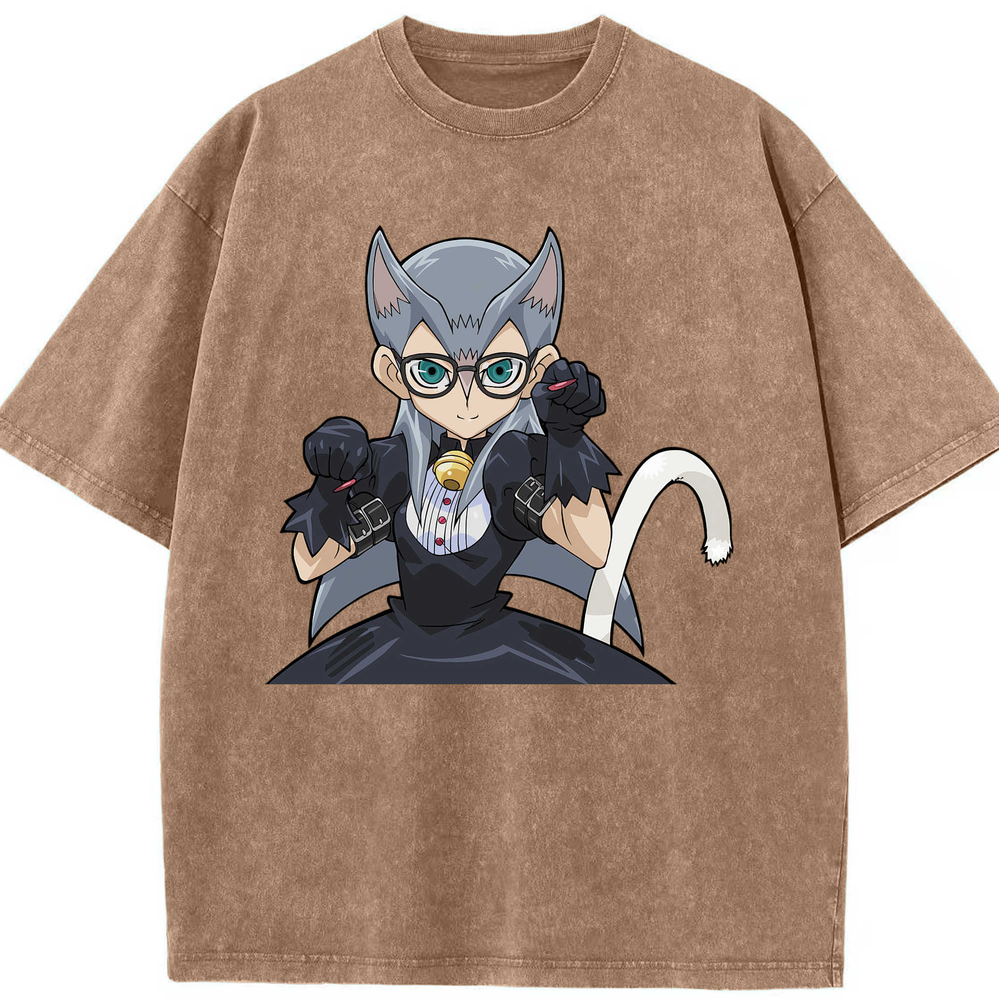 （画像用） 遊☆戯☆王 Yu-Gi-Oh! 綿100% ヴィンテージ風 半袖Tシャツ（フロントプリント）