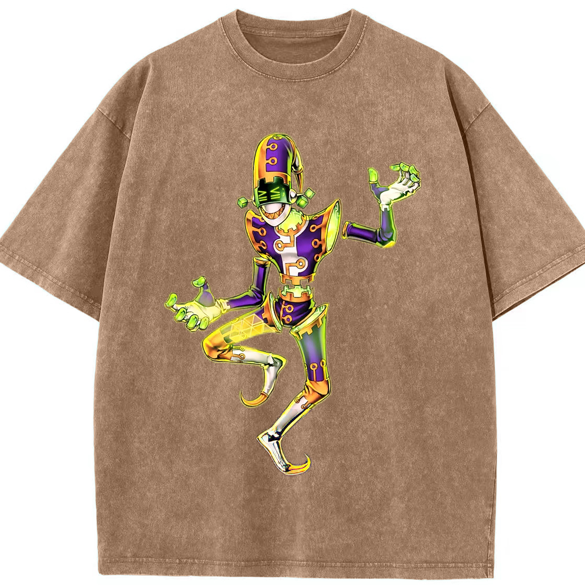 （画像用） 遊☆戯☆王 Yu-Gi-Oh! 綿100% ヴィンテージ風 半袖Tシャツ（フロントプリント）