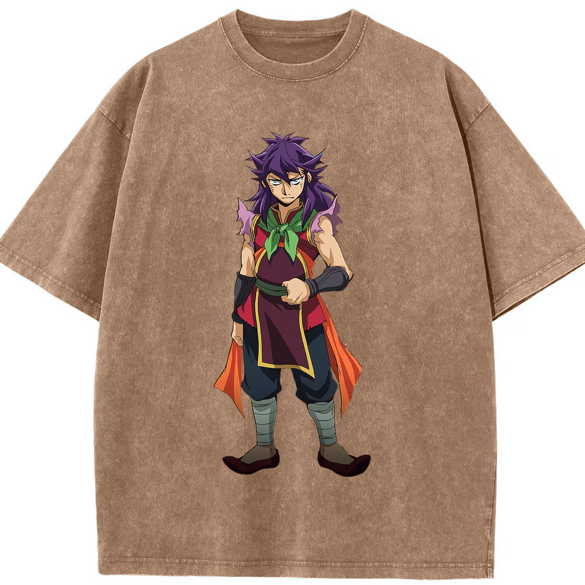 （画像用） 遊☆戯☆王 Yu-Gi-Oh! 綿100% ヴィンテージ風 半袖Tシャツ（フロントプリント）