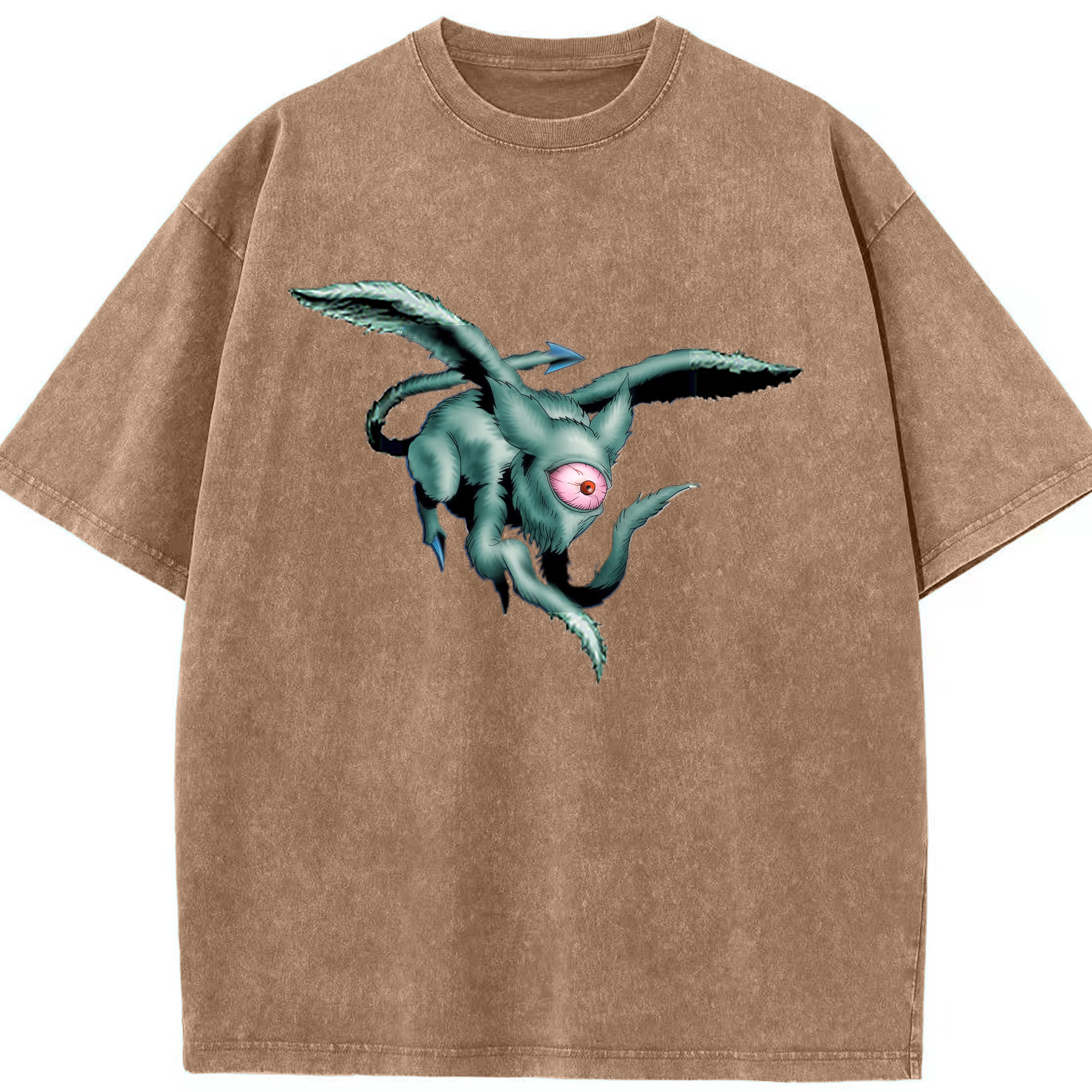 （画像用） 遊☆戯☆王 Yu-Gi-Oh! 綿100% ヴィンテージ風 半袖Tシャツ（フロントプリント）