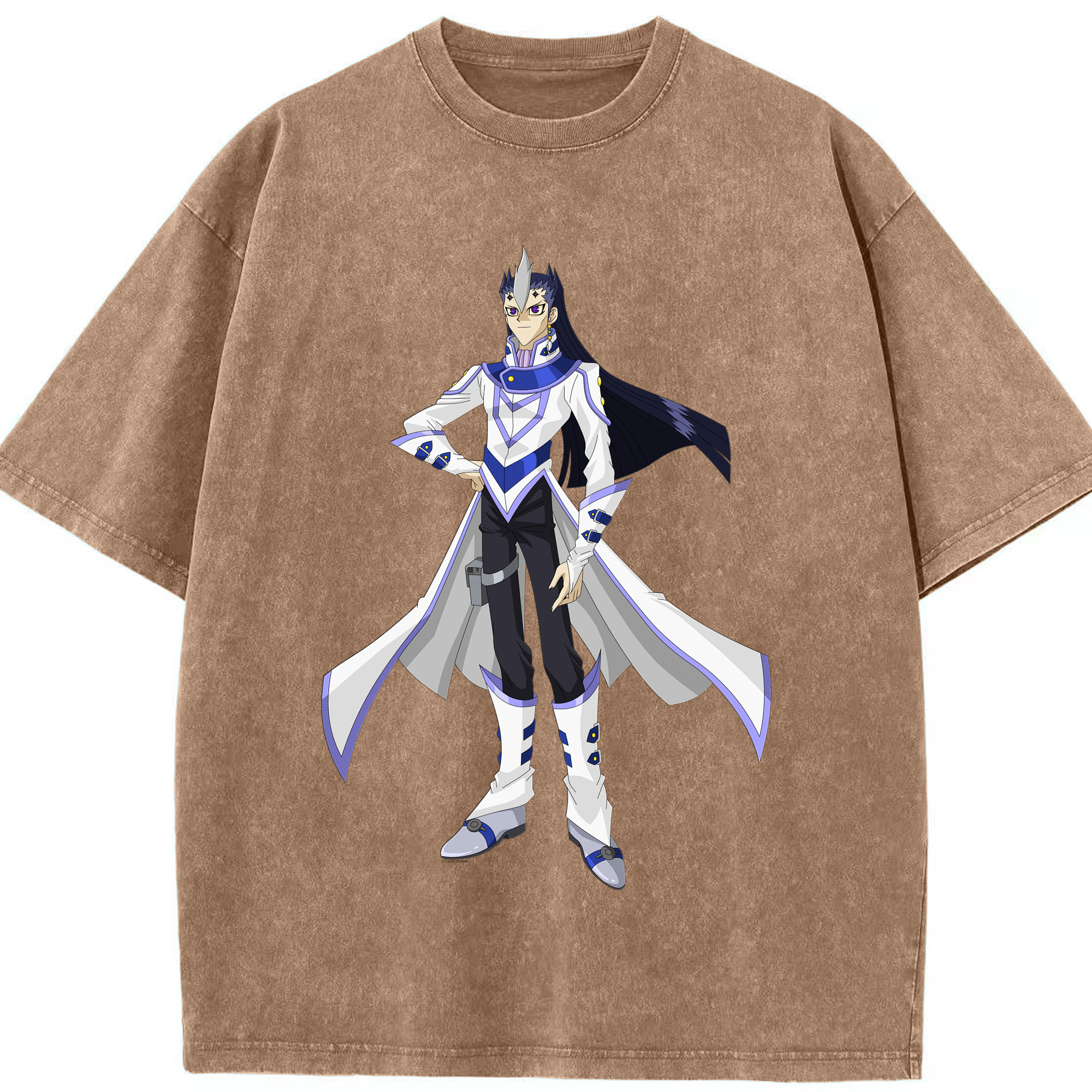 （画像用） 遊☆戯☆王 Yu-Gi-Oh! 綿100% ヴィンテージ風 半袖Tシャツ（フロントプリント）