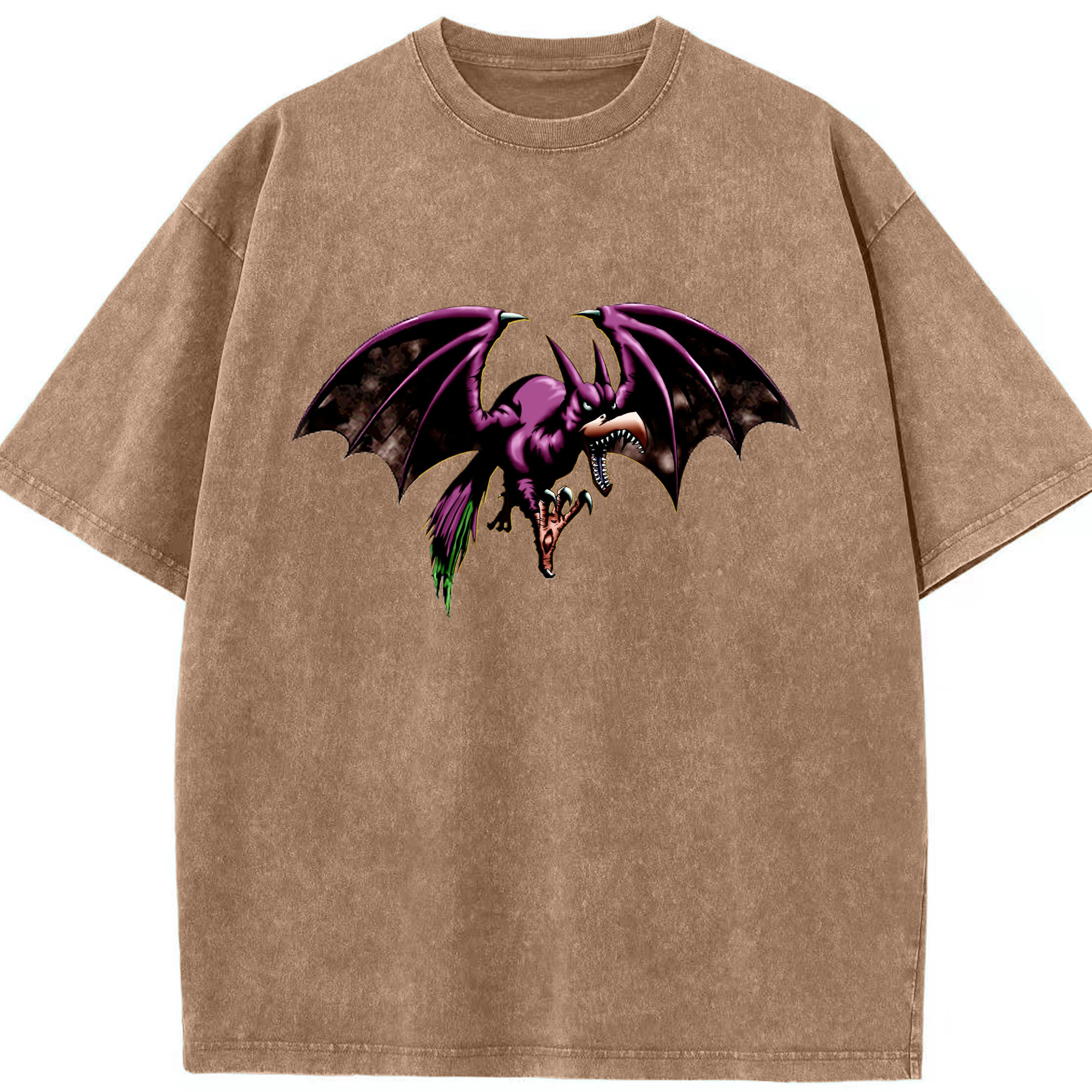 （画像用） 遊☆戯☆王 Yu-Gi-Oh! 綿100% ヴィンテージ風 半袖Tシャツ（フロントプリント）