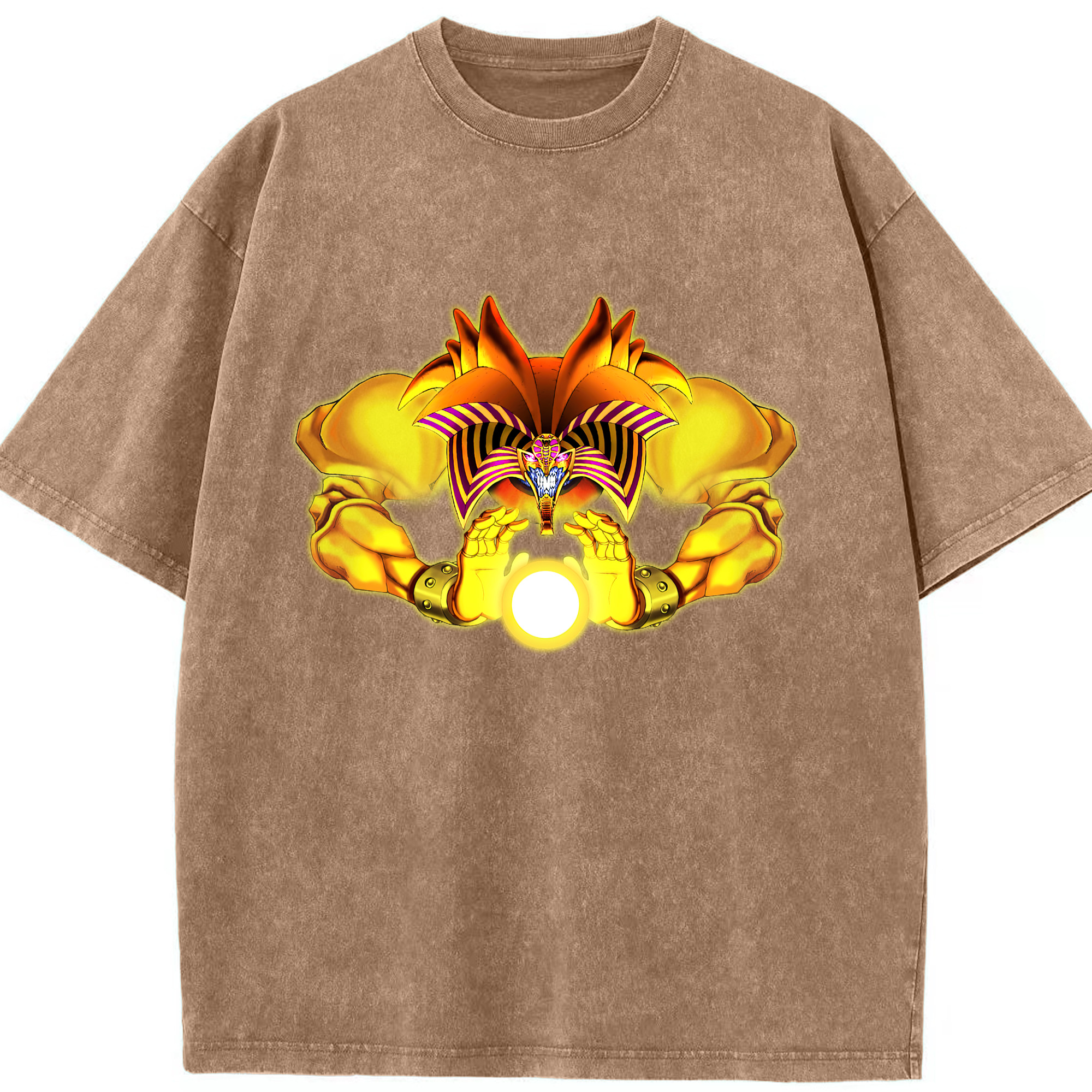 （画像用） 遊☆戯☆王 Yu-Gi-Oh! 綿100% ヴィンテージ風 半袖Tシャツ（フロントプリント）