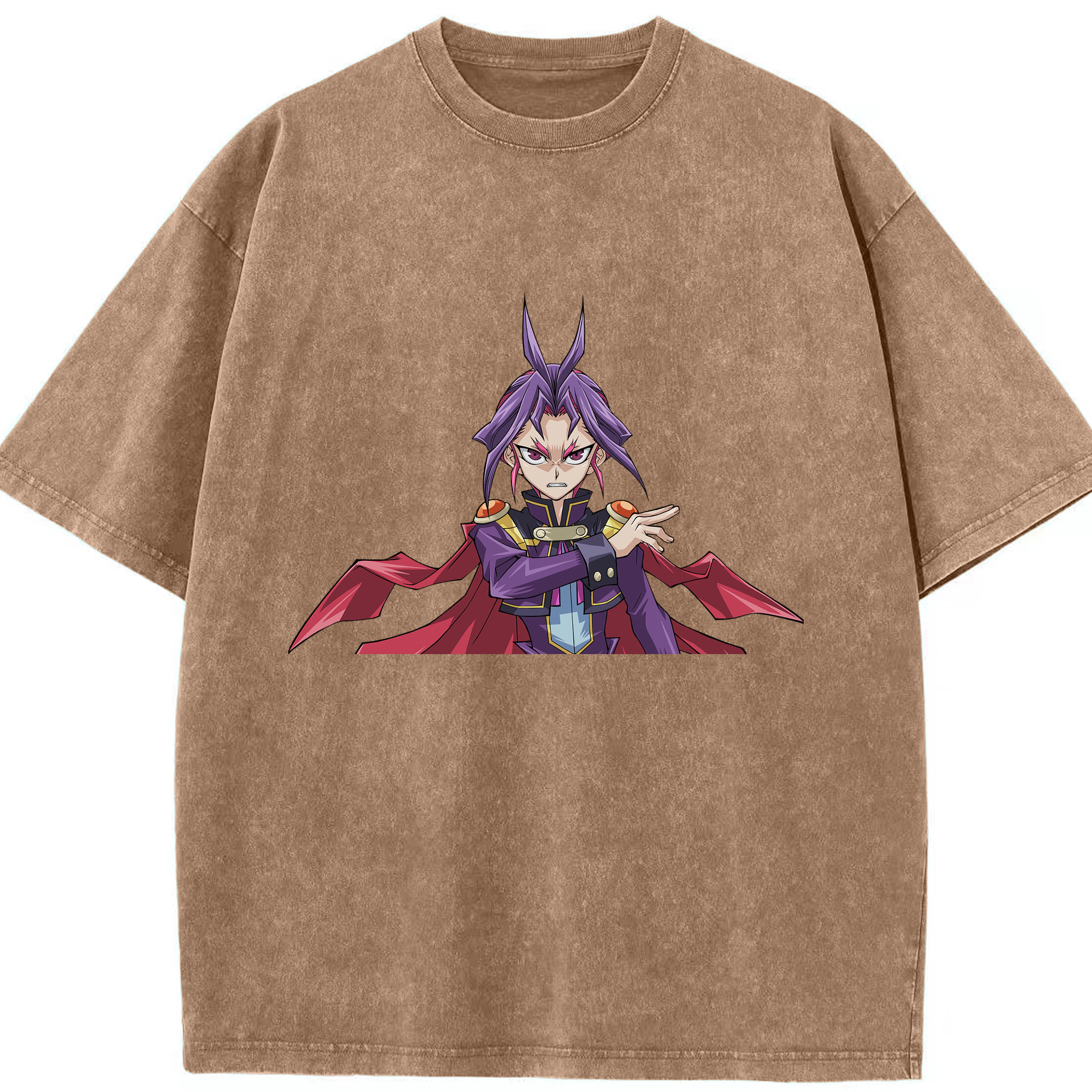 （画像用） 遊☆戯☆王 Yu-Gi-Oh! 綿100% ヴィンテージ風 半袖Tシャツ（フロントプリント）