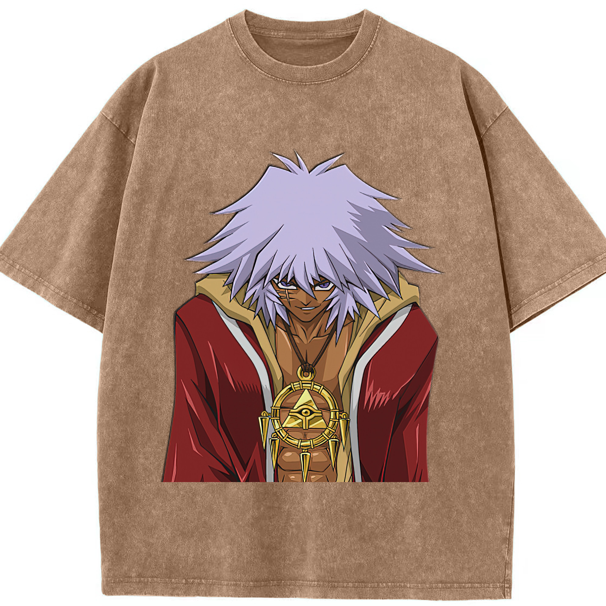 （画像用） 遊☆戯☆王 Yu-Gi-Oh! 綿100% ヴィンテージ風 半袖Tシャツ（フロントプリント）