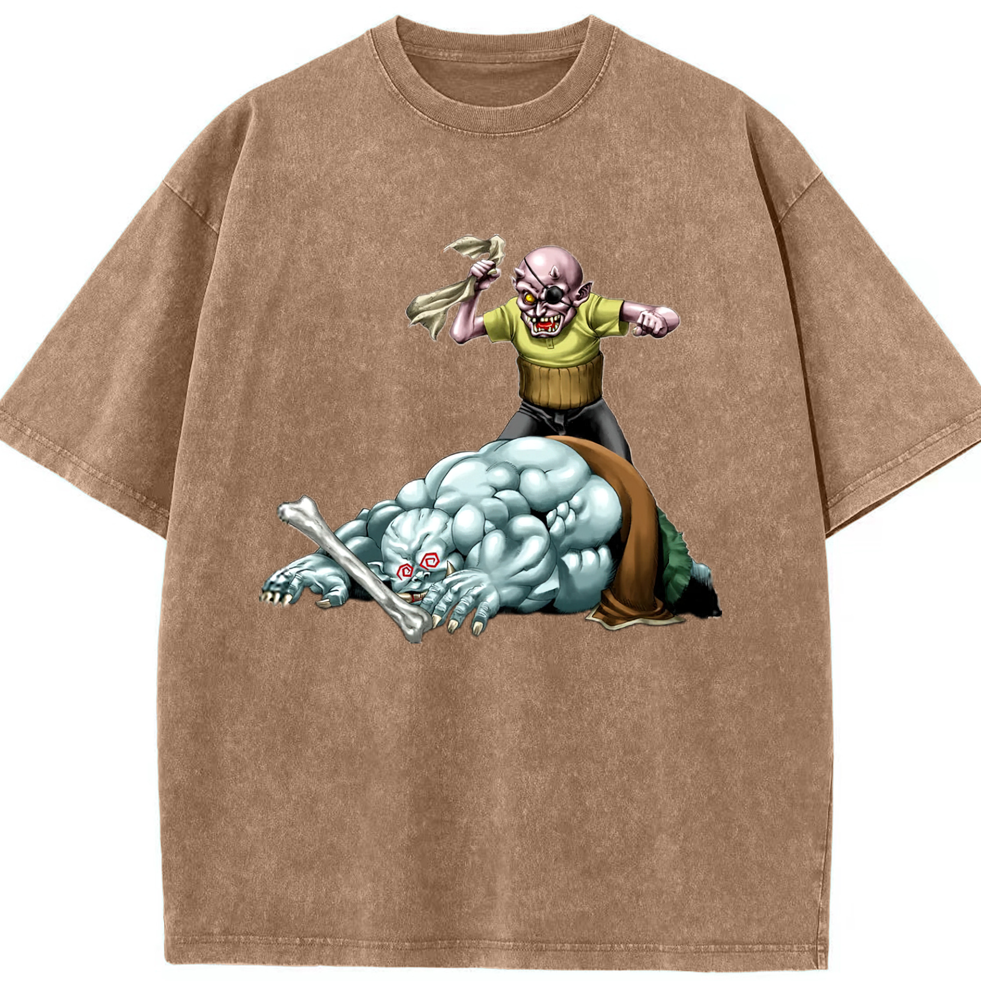 （画像用） 遊☆戯☆王 Yu-Gi-Oh! 綿100% ヴィンテージ風 半袖Tシャツ（フロントプリント）