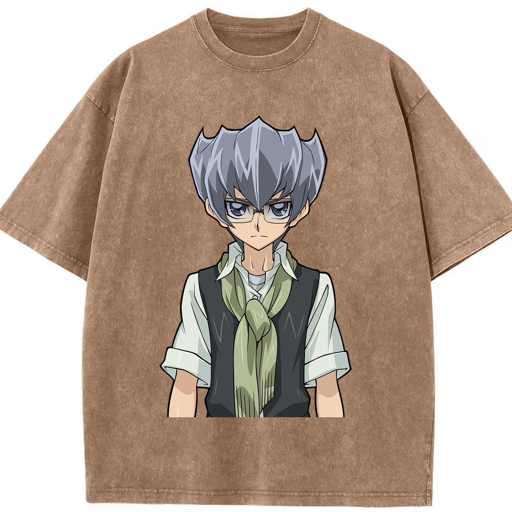 （画像用） 遊☆戯☆王 Yu-Gi-Oh! 綿100% ヴィンテージ風 半袖Tシャツ（フロントプリント）