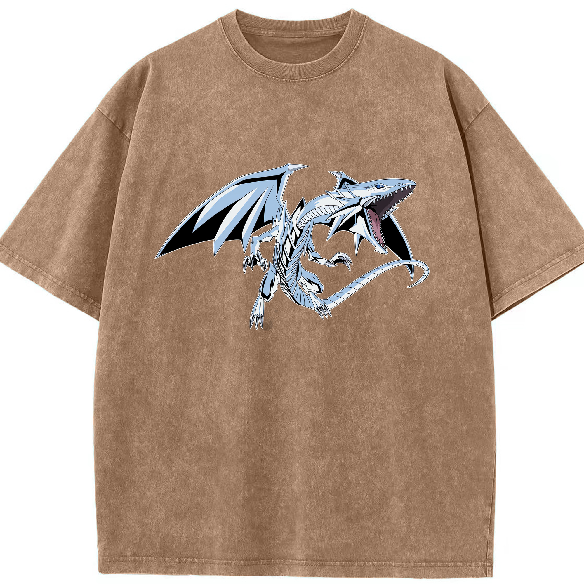 （画像用） 遊☆戯☆王 Yu-Gi-Oh! 綿100% ヴィンテージ風 半袖Tシャツ（フロントプリント）
