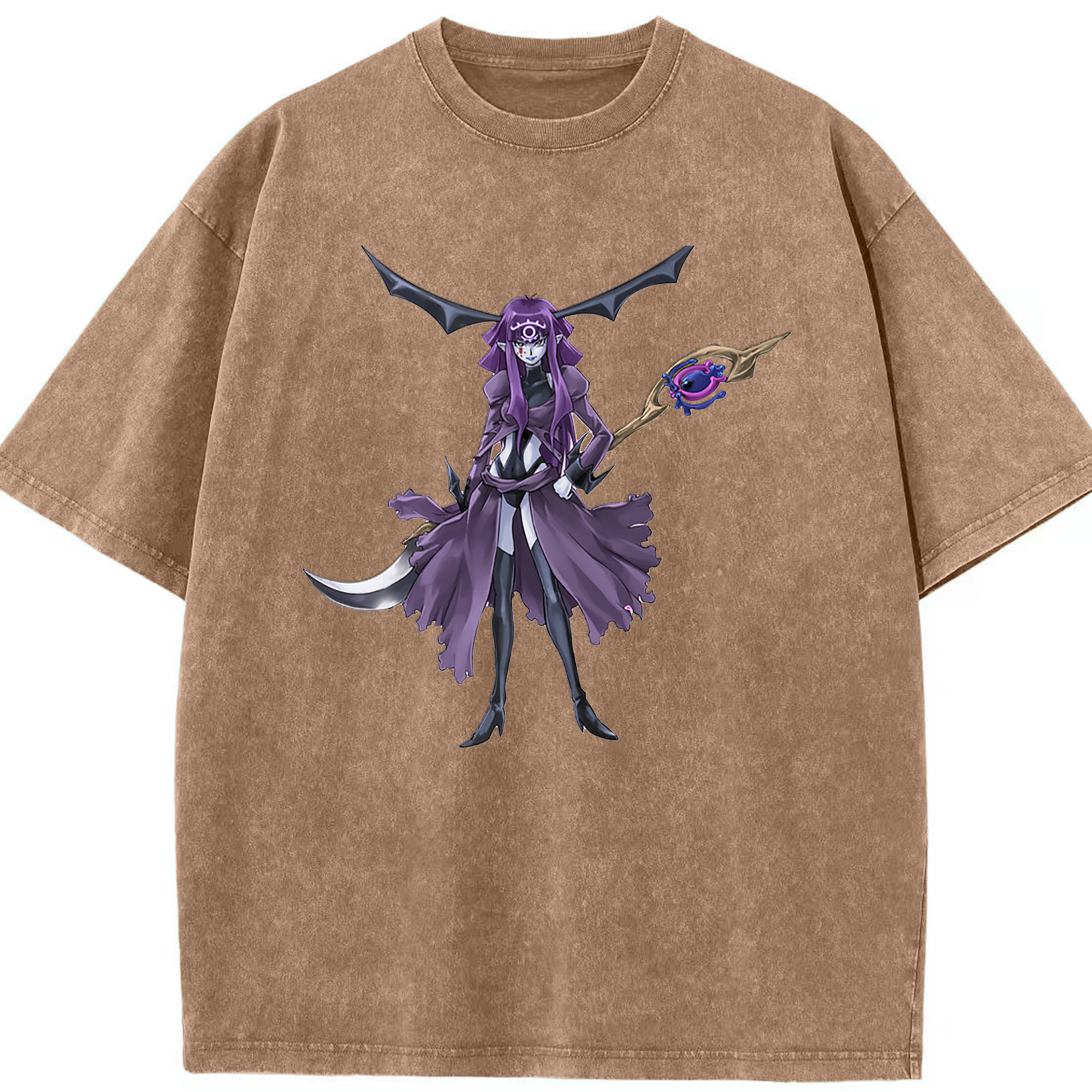 （画像用） 遊☆戯☆王 Yu-Gi-Oh! 綿100% ヴィンテージ風 半袖Tシャツ（フロントプリント）