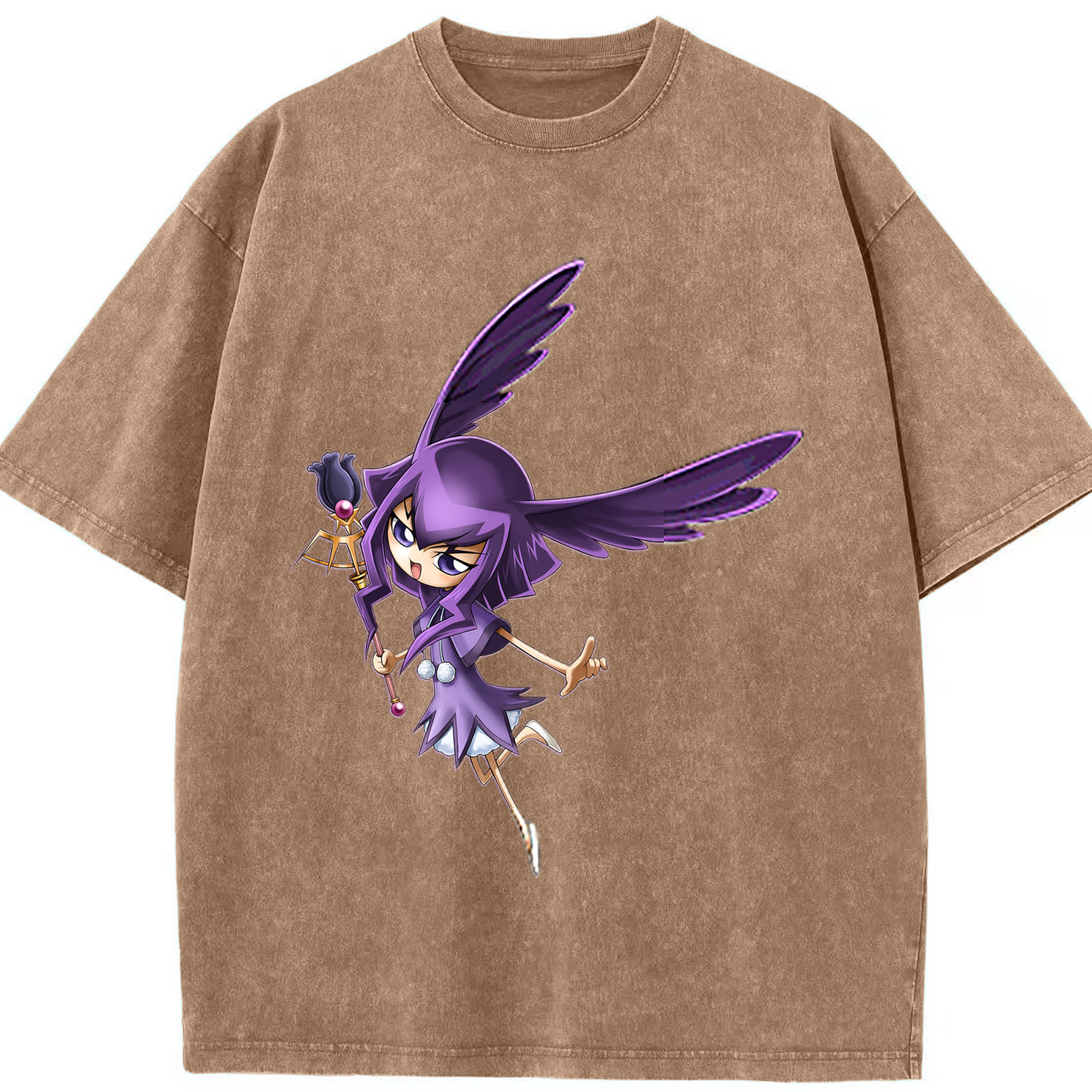 （画像用） 遊☆戯☆王 Yu-Gi-Oh! 綿100% ヴィンテージ風 半袖Tシャツ（フロントプリント）