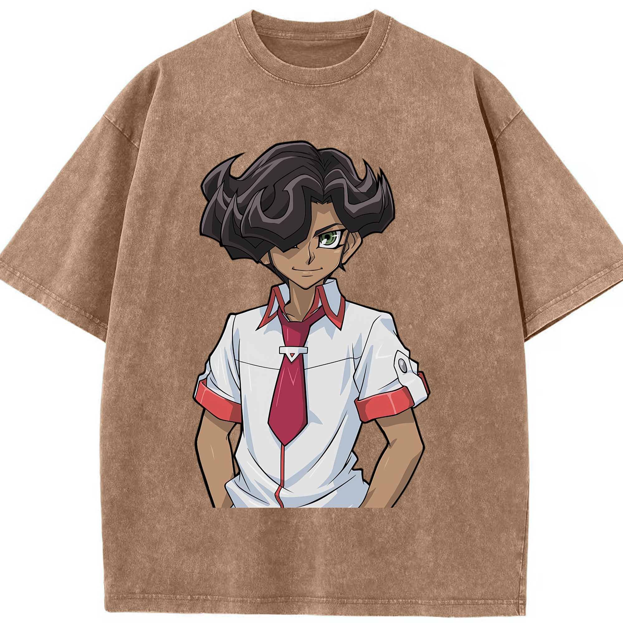 （画像用） 遊☆戯☆王 Yu-Gi-Oh! 綿100% ヴィンテージ風 半袖Tシャツ（フロントプリント）