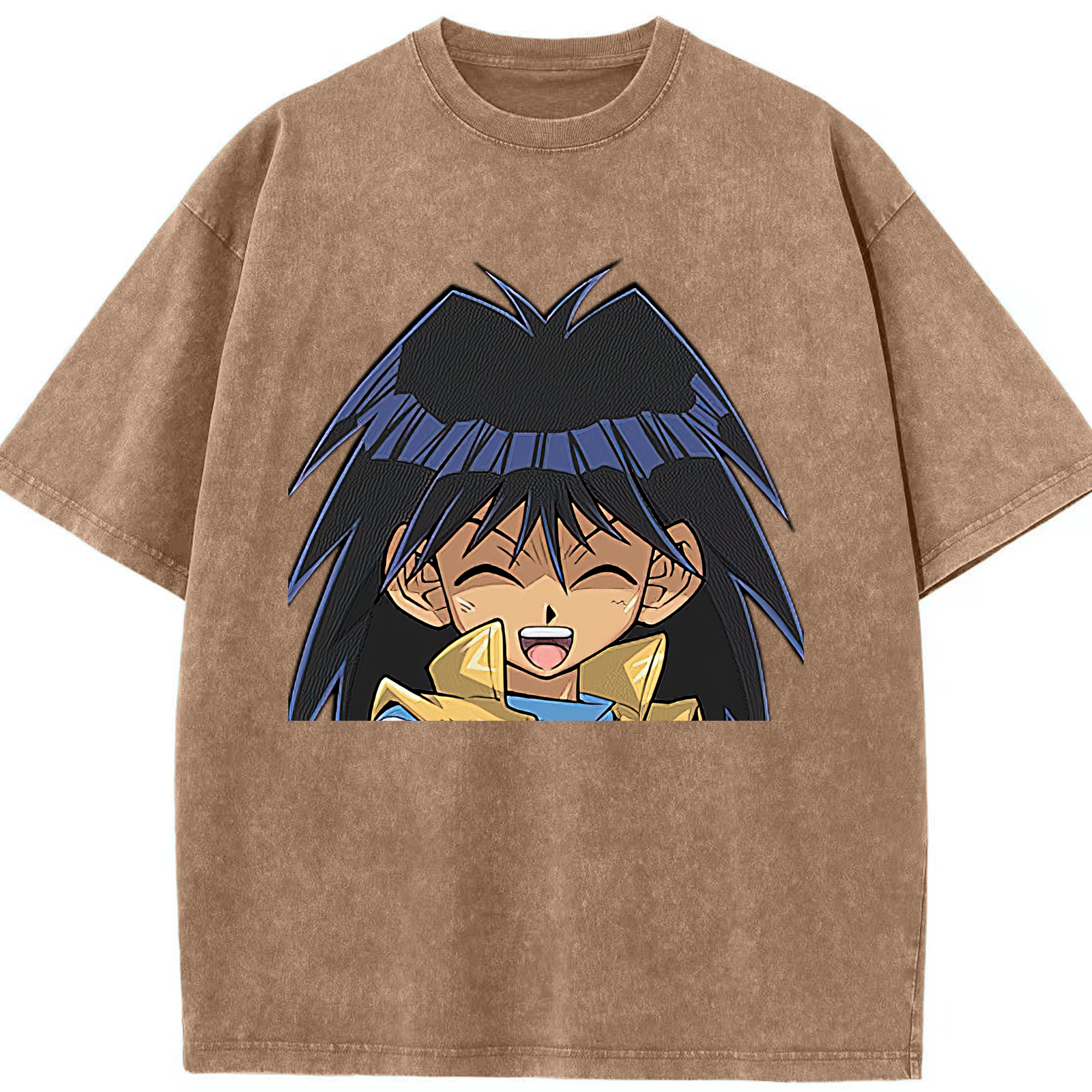 （画像用） 遊☆戯☆王 Yu-Gi-Oh! 綿100% ヴィンテージ風 半袖Tシャツ（フロントプリント）