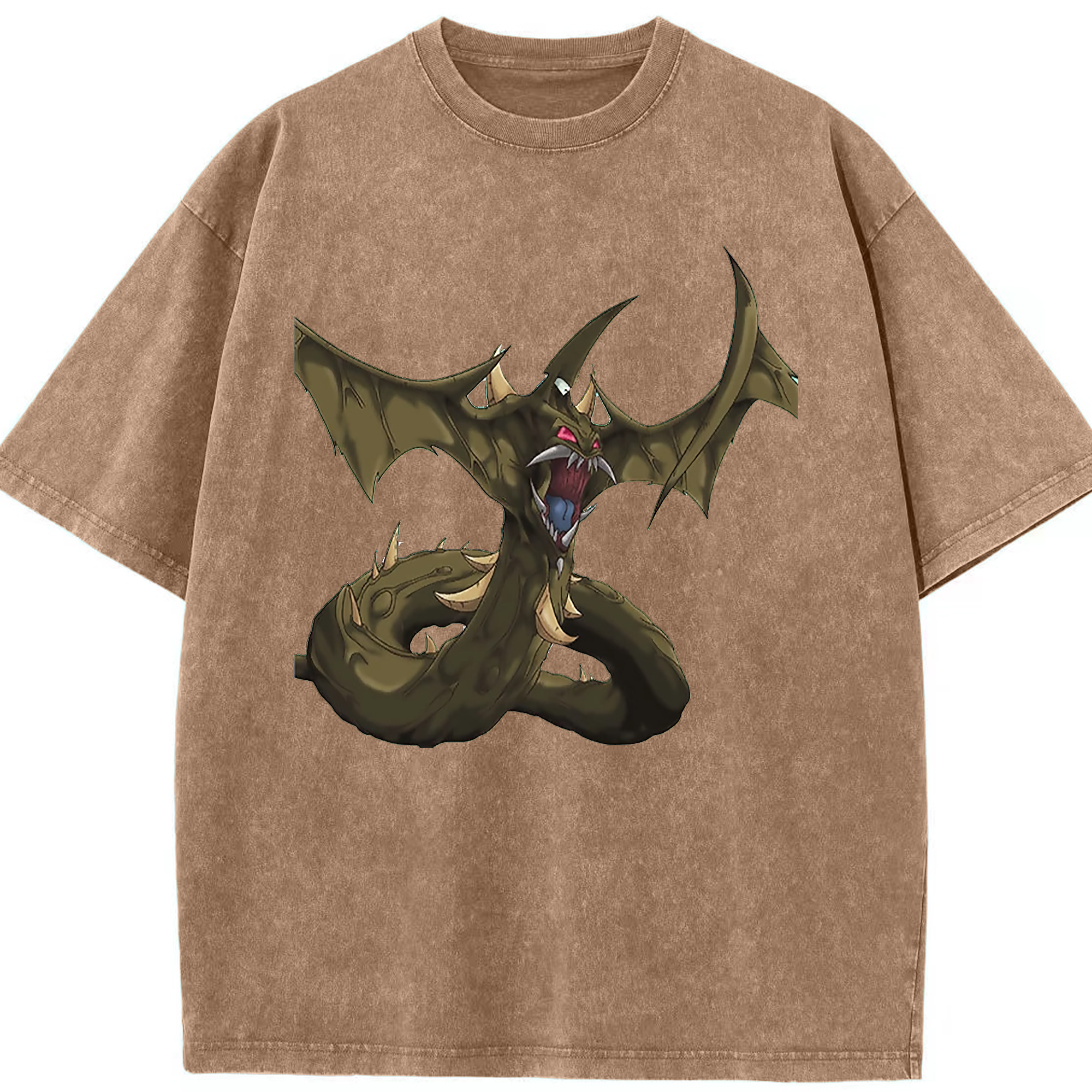 （画像用） 遊☆戯☆王 Yu-Gi-Oh! 綿100% ヴィンテージ風 半袖Tシャツ（フロントプリント）
