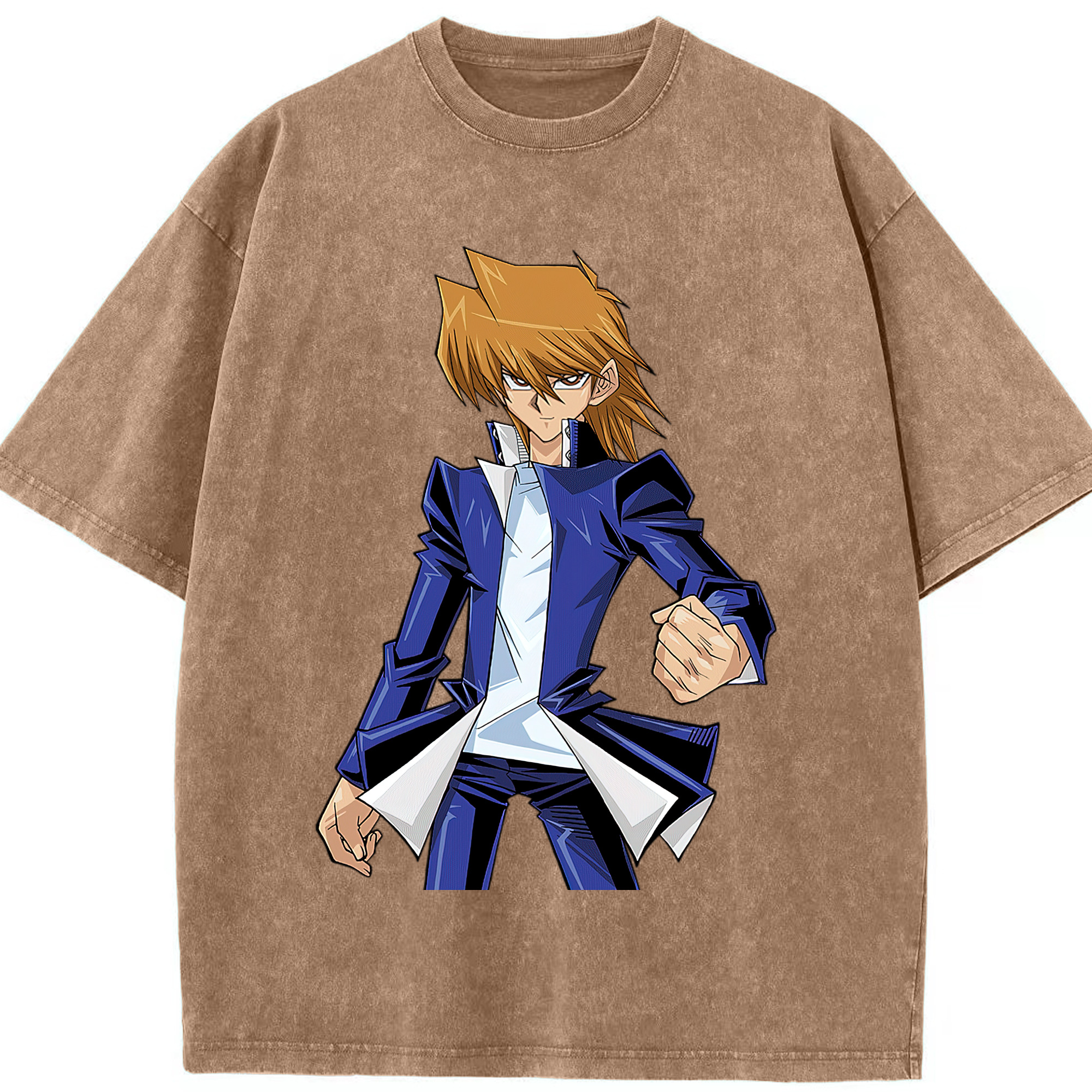 （画像用） 遊☆戯☆王 Yu-Gi-Oh! 綿100% ヴィンテージ風 半袖Tシャツ（フロントプリント）