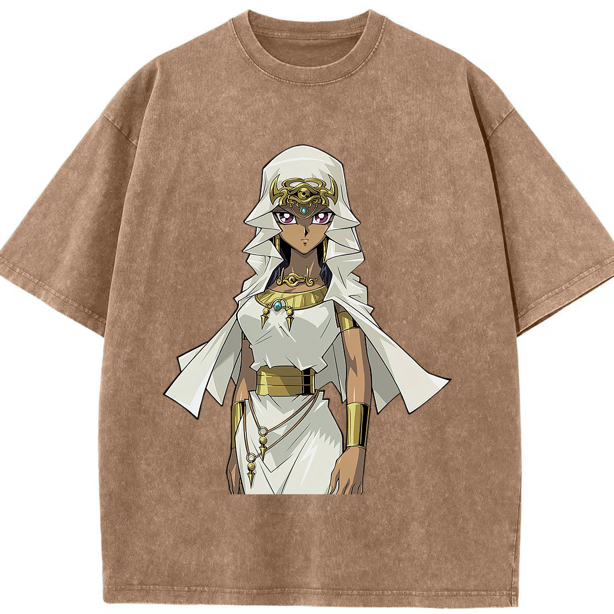 （画像用） 遊☆戯☆王 Yu-Gi-Oh! 綿100% ヴィンテージ風 半袖Tシャツ（フロントプリント）