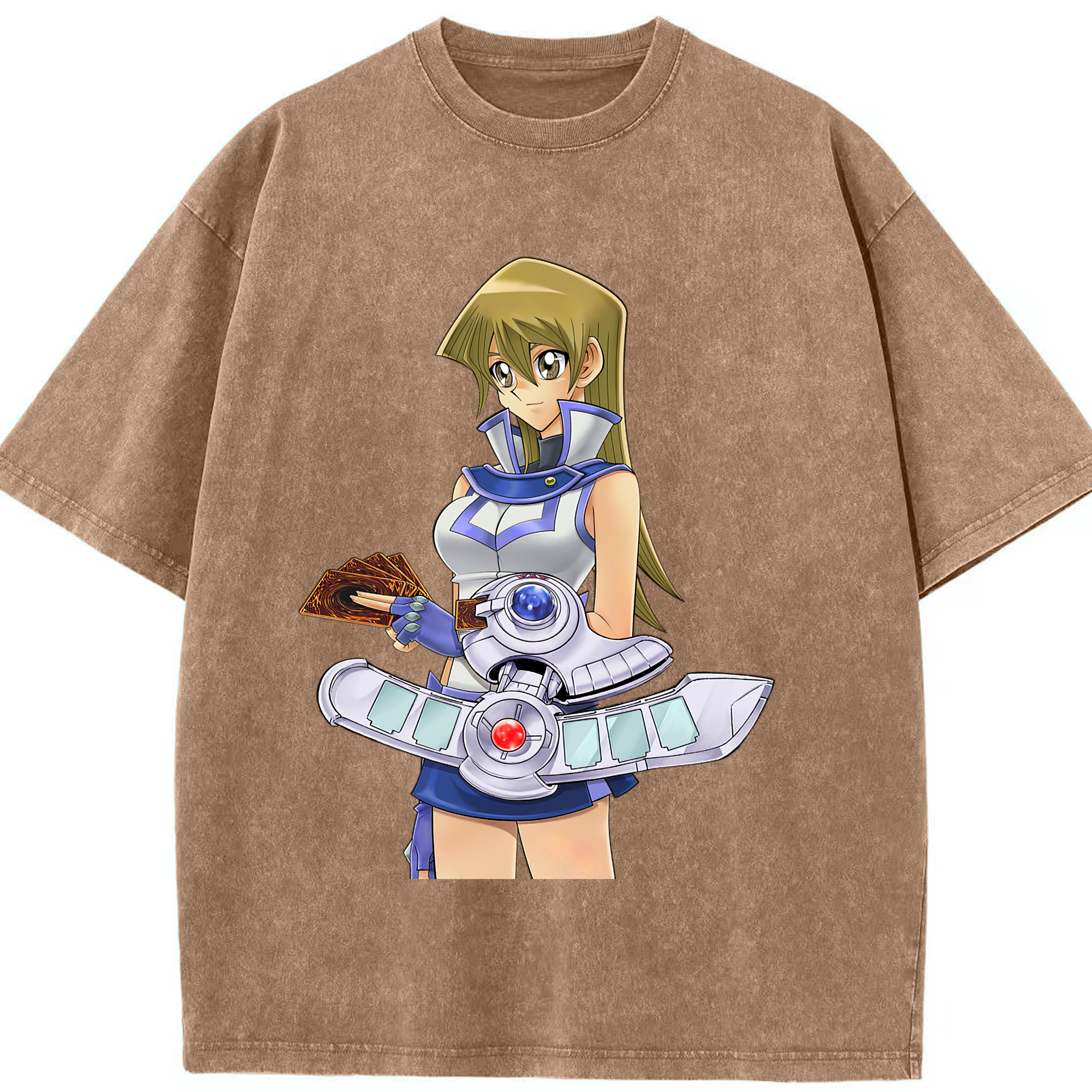 （画像用） 遊☆戯☆王 Yu-Gi-Oh! 綿100% ヴィンテージ風 半袖Tシャツ（フロントプリント）