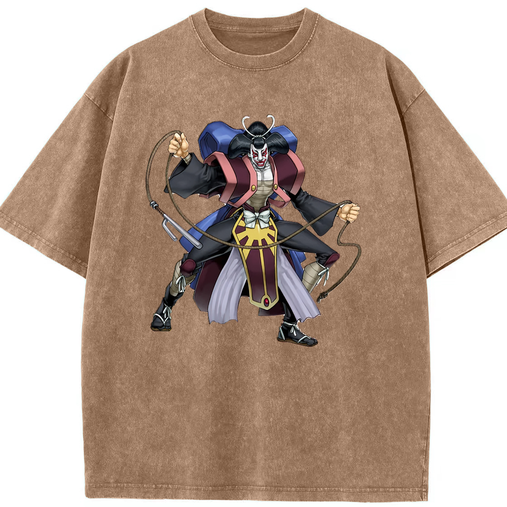 （画像用） 遊☆戯☆王 Yu-Gi-Oh! 綿100% ヴィンテージ風 半袖Tシャツ（フロントプリント）