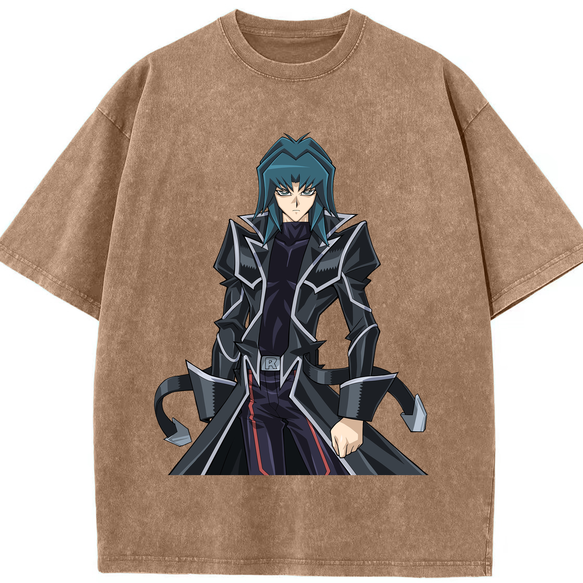 （画像用） 遊☆戯☆王 Yu-Gi-Oh! 綿100% ヴィンテージ風 半袖Tシャツ（フロントプリント）
