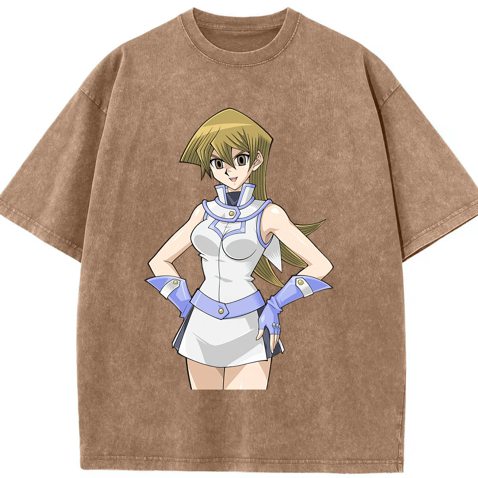 （画像用） 遊☆戯☆王 Yu-Gi-Oh! 綿100% ヴィンテージ風 半袖Tシャツ（フロントプリント）