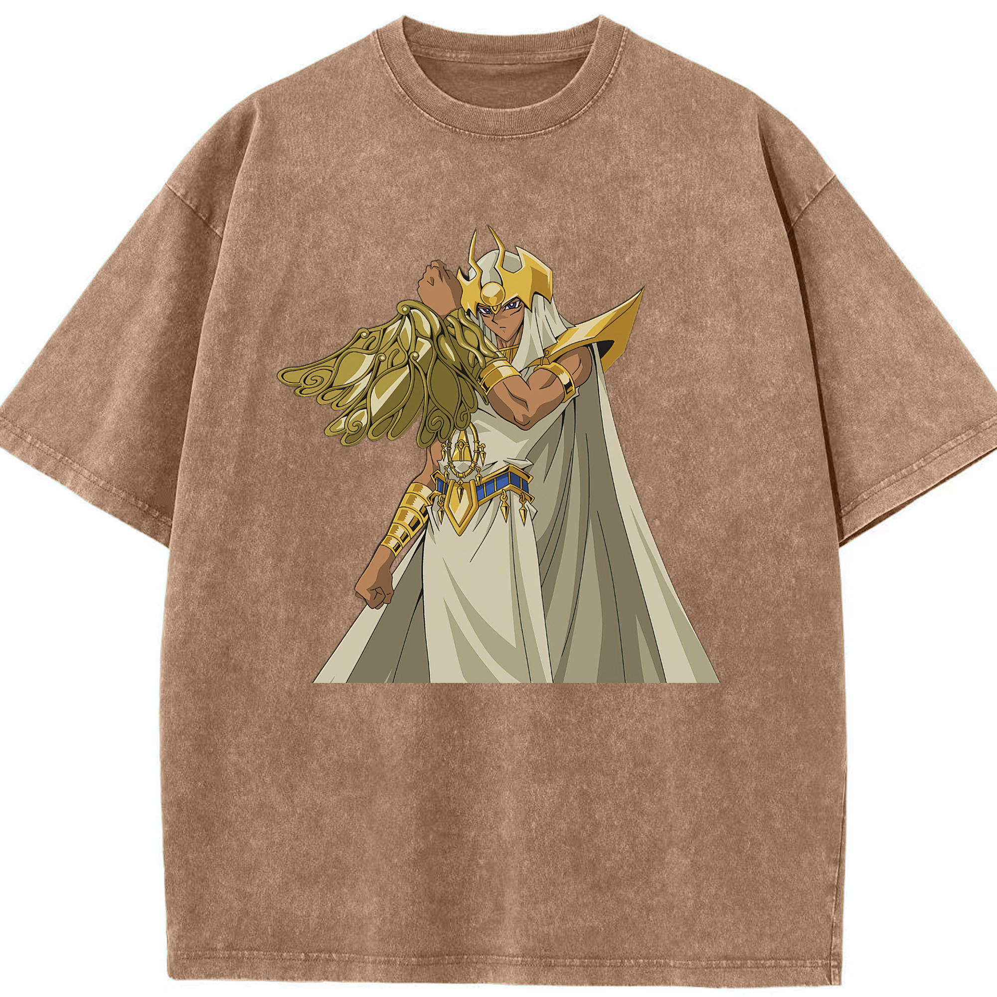 （画像用） 遊☆戯☆王 Yu-Gi-Oh! 綿100% ヴィンテージ風 半袖Tシャツ（フロントプリント）