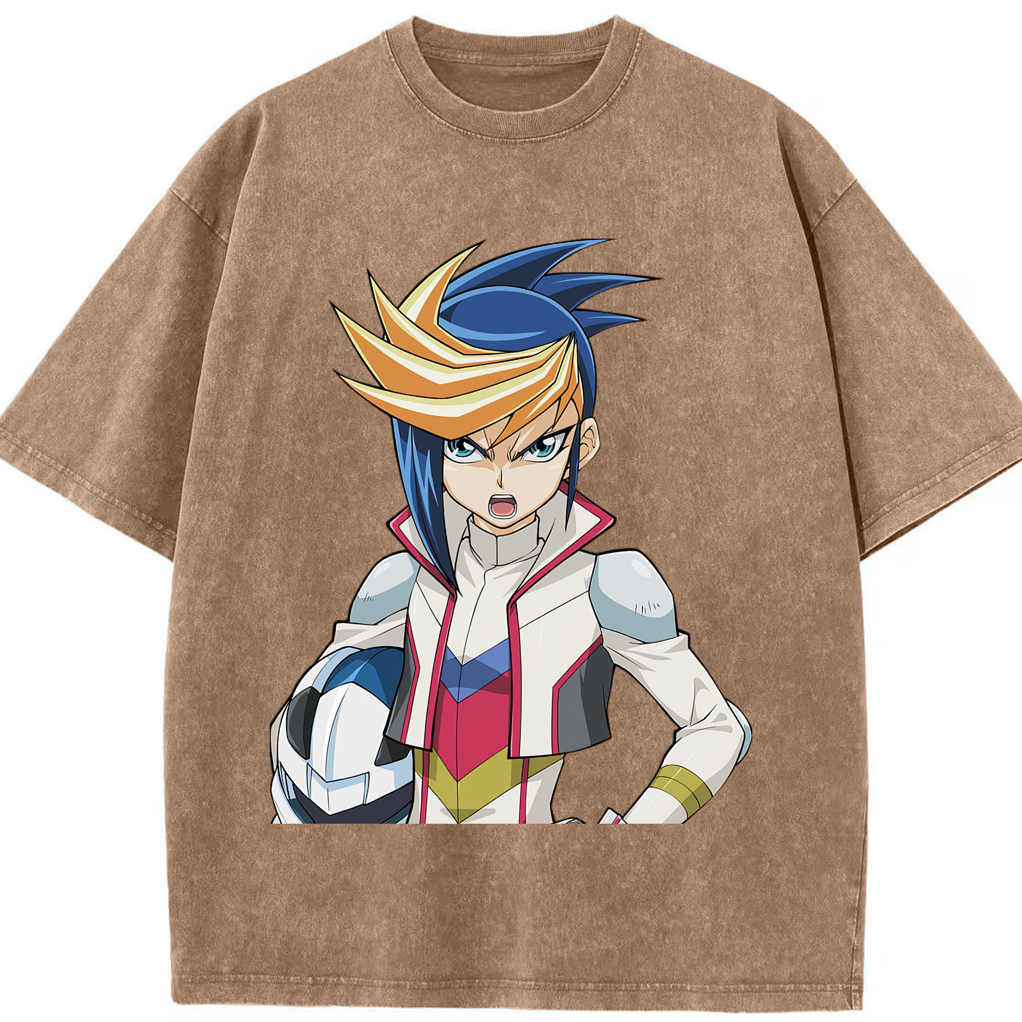 （画像用） 遊☆戯☆王 Yu-Gi-Oh! 綿100% ヴィンテージ風 半袖Tシャツ（フロントプリント）