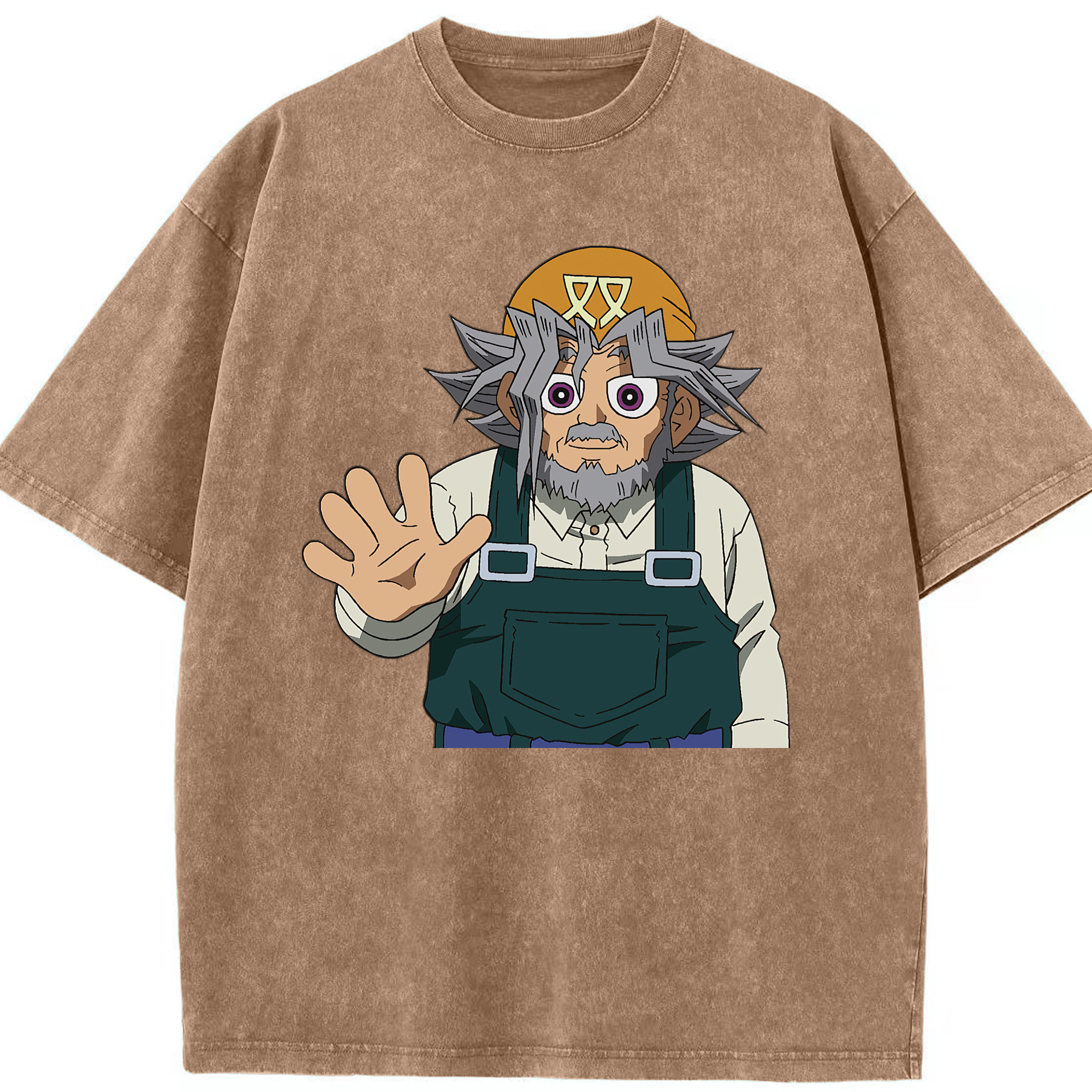 （画像用） 遊☆戯☆王 Yu-Gi-Oh! 綿100% ヴィンテージ風 半袖Tシャツ（フロントプリント）