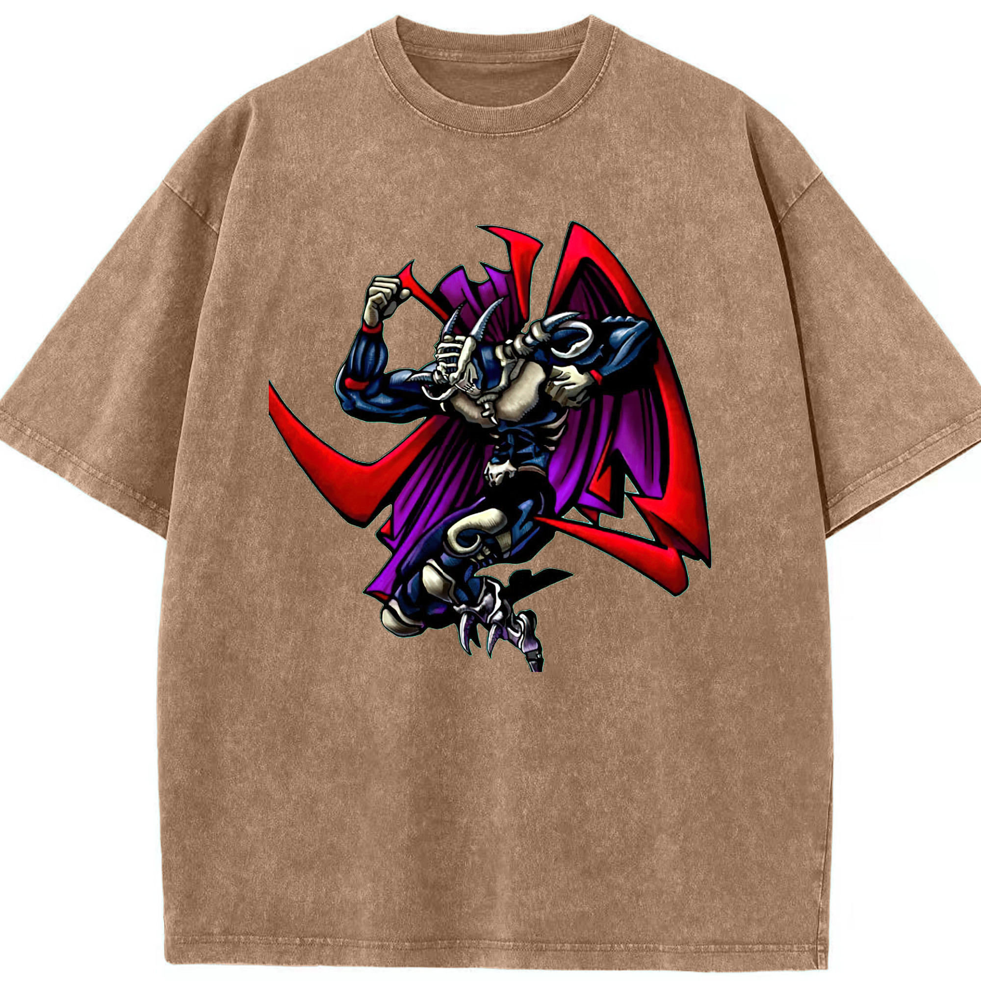 （画像用） 遊☆戯☆王 Yu-Gi-Oh! 綿100% ヴィンテージ風 半袖Tシャツ（フロントプリント）