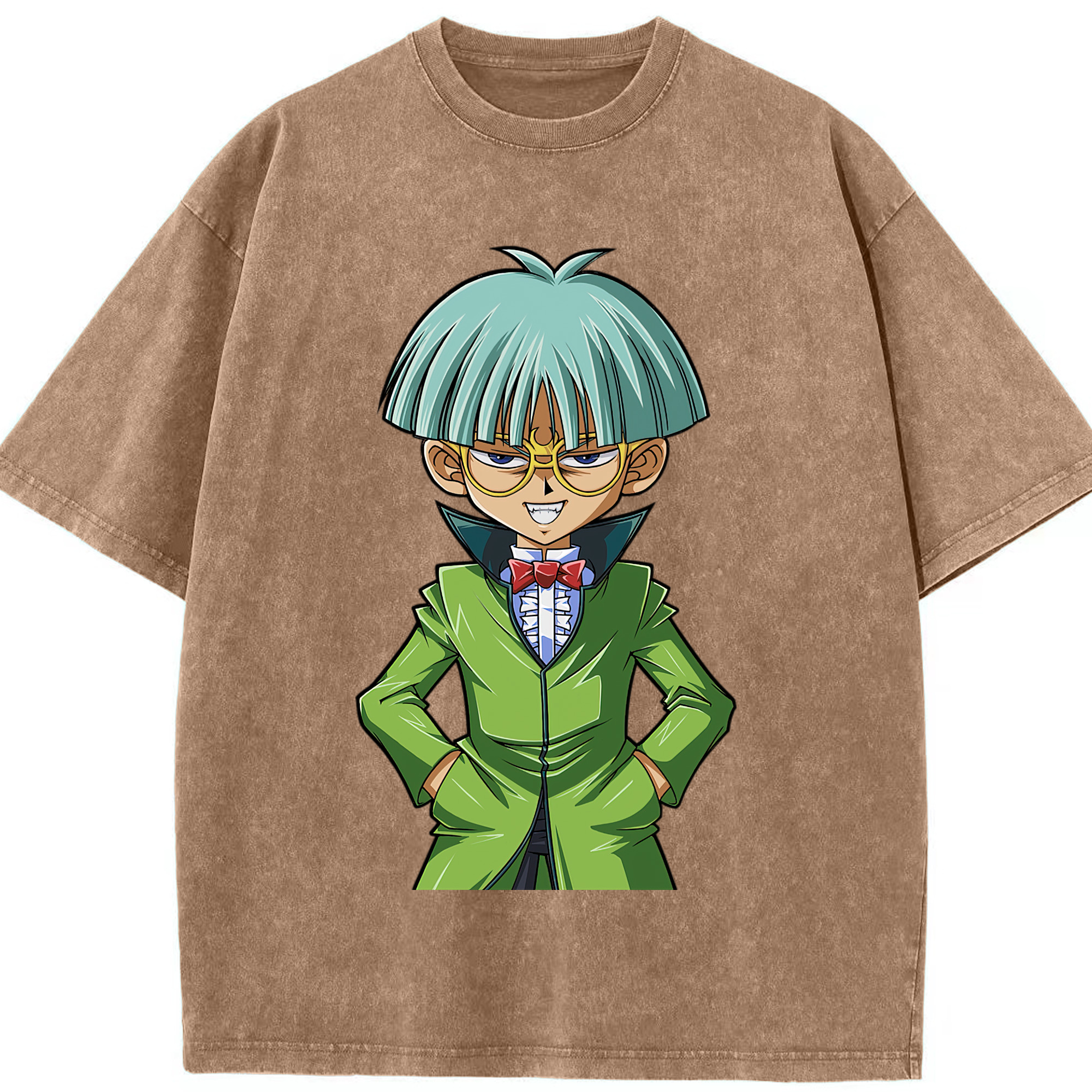 （画像用） 遊☆戯☆王 Yu-Gi-Oh! 綿100% ヴィンテージ風 半袖Tシャツ（フロントプリント）