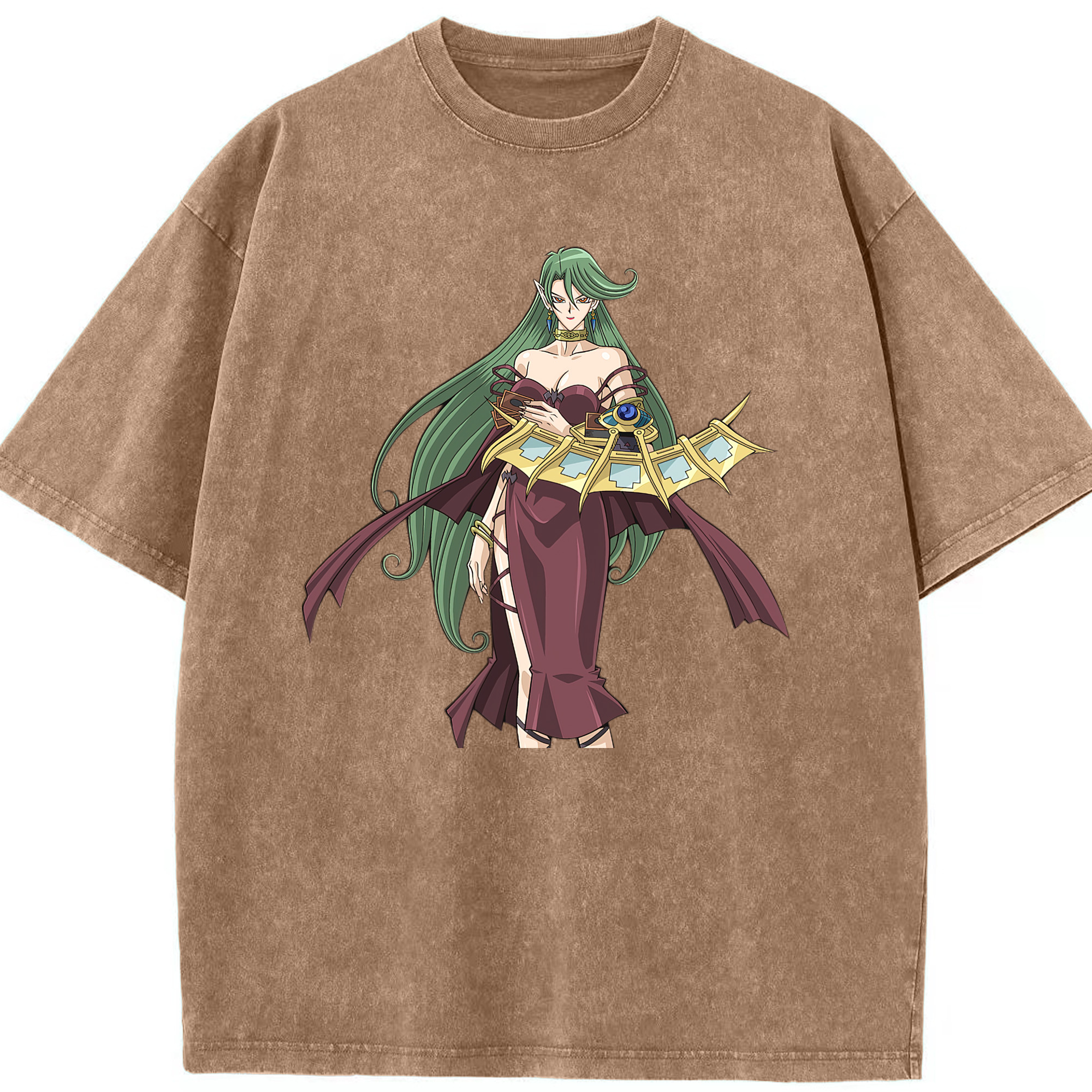 （画像用） 遊☆戯☆王 Yu-Gi-Oh! 綿100% ヴィンテージ風 半袖Tシャツ（フロントプリント）