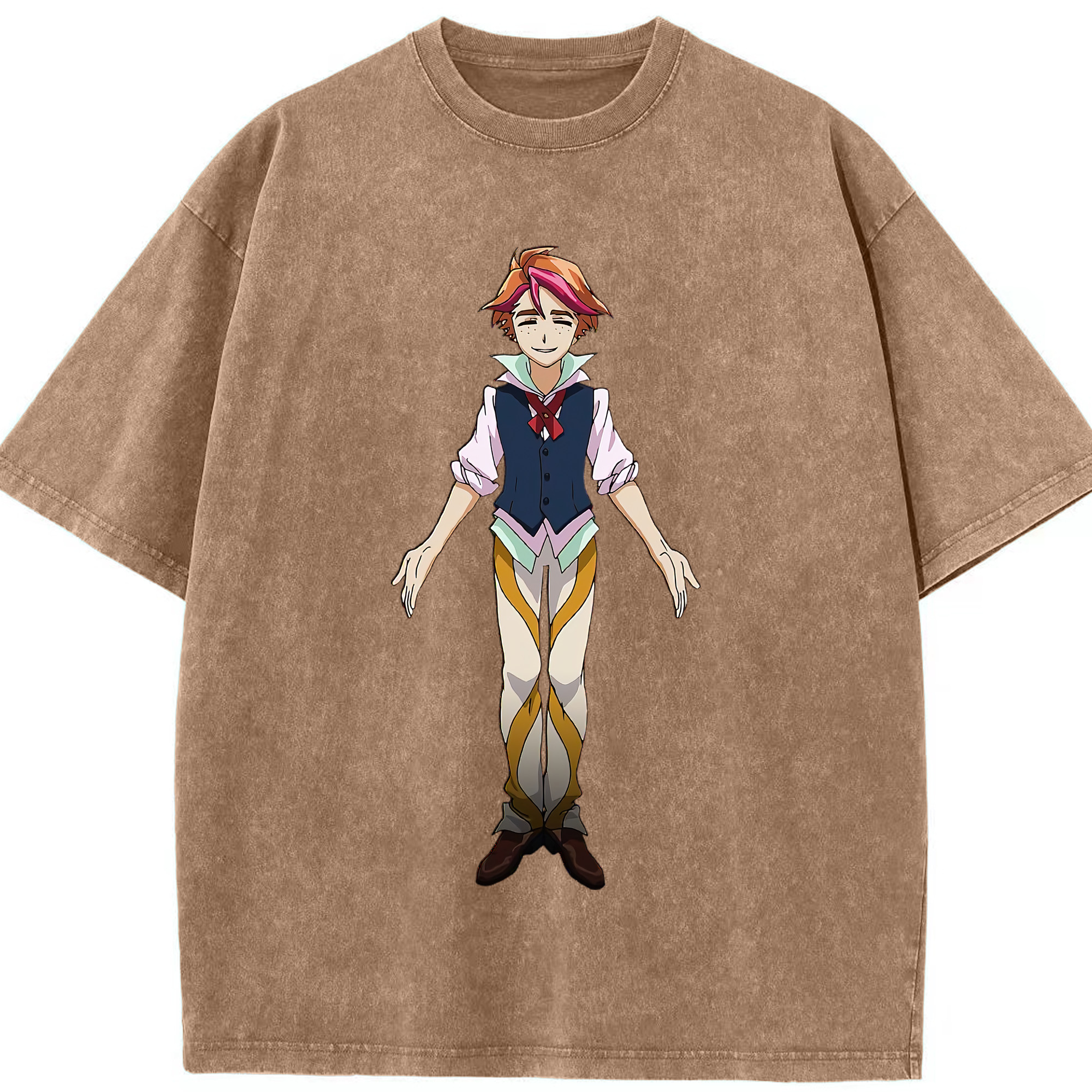 （画像用） 遊☆戯☆王 Yu-Gi-Oh! 綿100% ヴィンテージ風 半袖Tシャツ（フロントプリント）