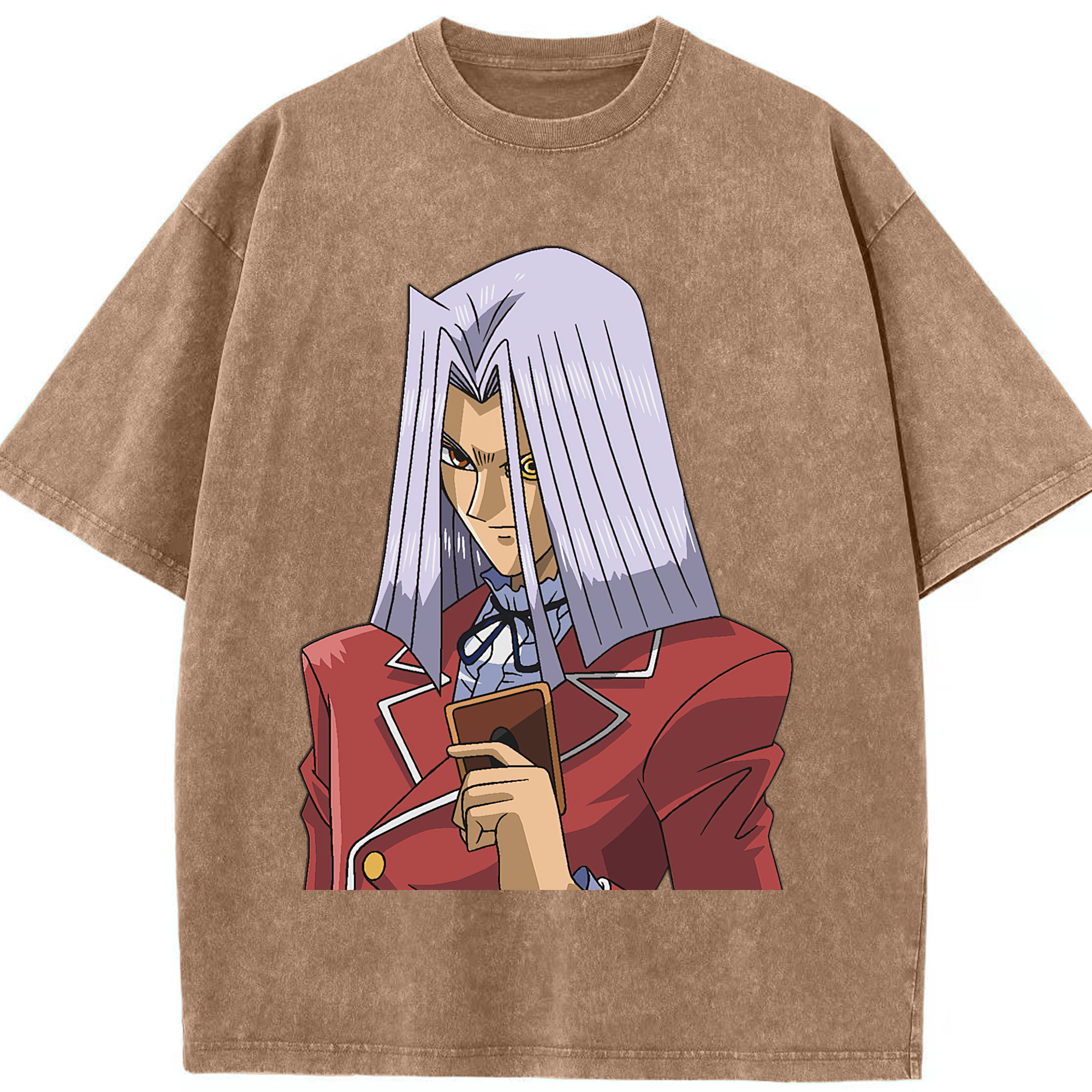 （画像用） 遊☆戯☆王 Yu-Gi-Oh! 綿100% ヴィンテージ風 半袖Tシャツ（フロントプリント）