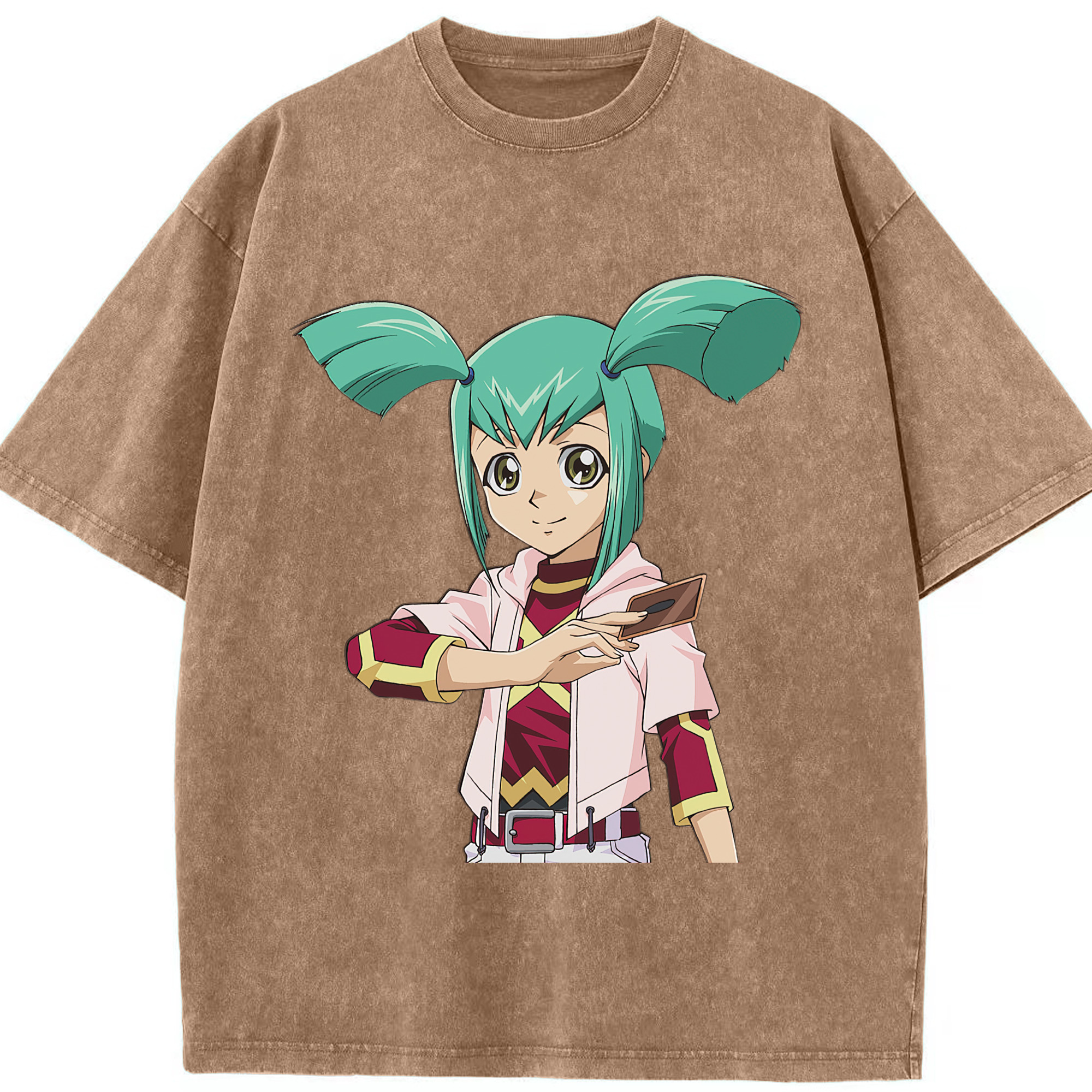 （画像用） 遊☆戯☆王 Yu-Gi-Oh! 綿100% ヴィンテージ風 半袖Tシャツ（フロントプリント）