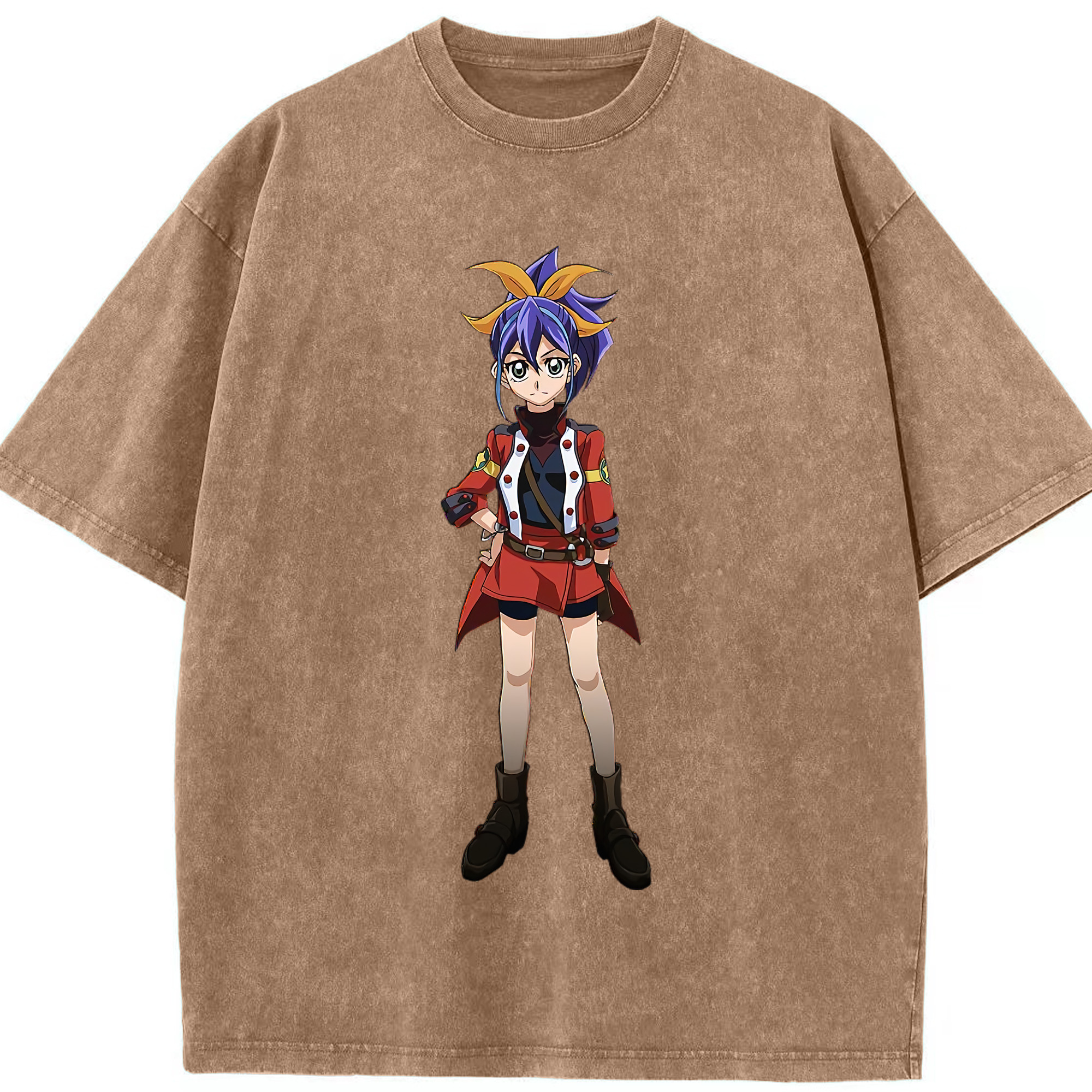 （画像用） 遊☆戯☆王 Yu-Gi-Oh! 綿100% ヴィンテージ風 半袖Tシャツ（フロントプリント）