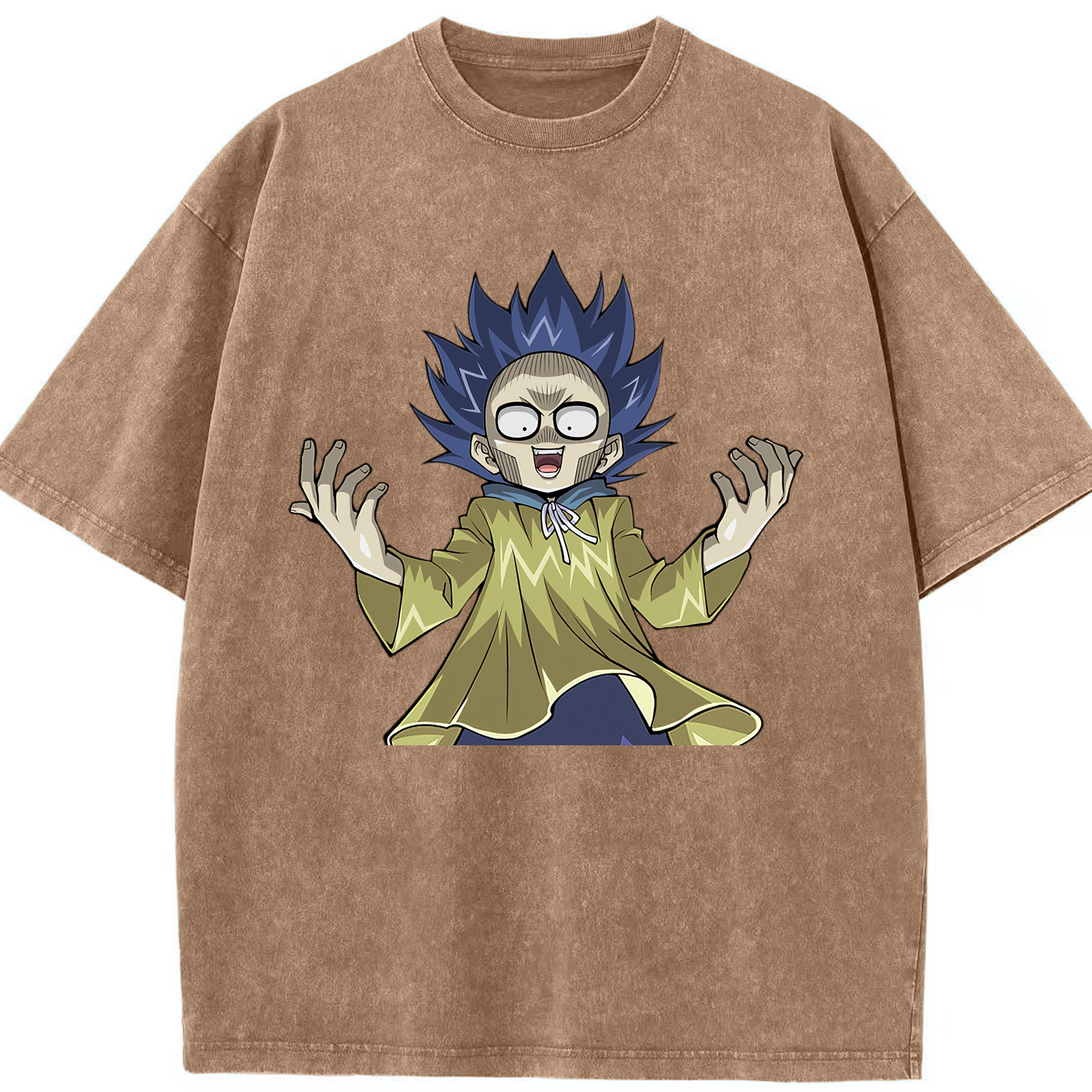 （画像用） 遊☆戯☆王 Yu-Gi-Oh! 綿100% ヴィンテージ風 半袖Tシャツ（フロントプリント）