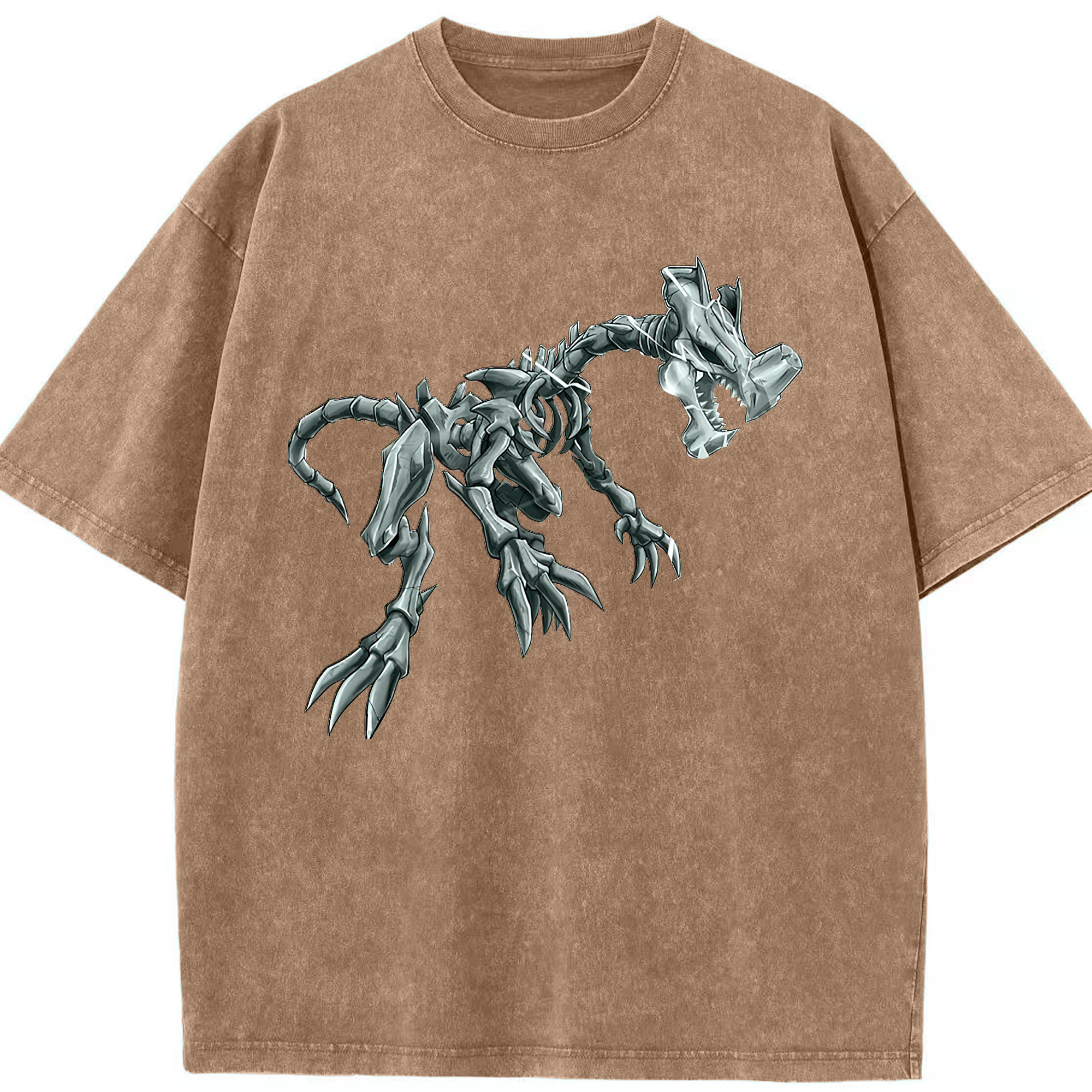 （画像用） 遊☆戯☆王 Yu-Gi-Oh! 綿100% ヴィンテージ風 半袖Tシャツ（フロントプリント）