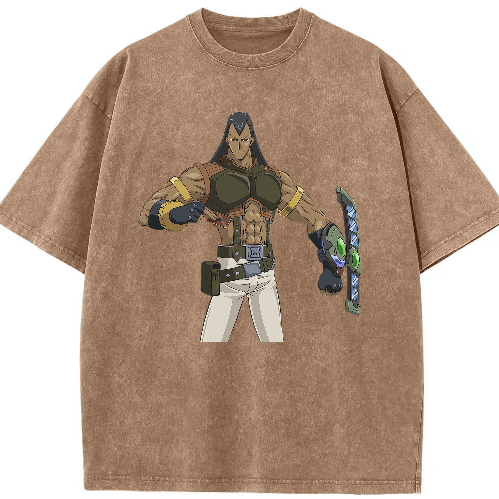 （画像用） 遊☆戯☆王 Yu-Gi-Oh! 綿100% ヴィンテージ風 半袖Tシャツ（フロントプリント）