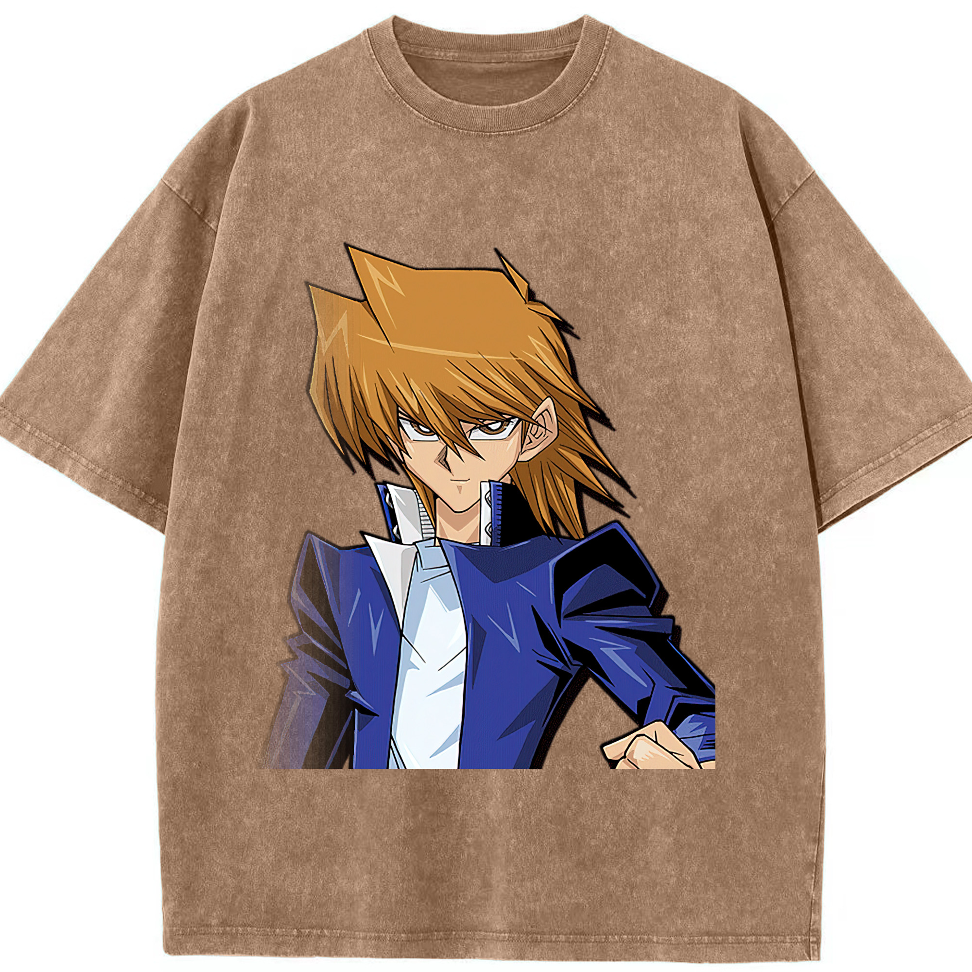 （画像用） 遊☆戯☆王 Yu-Gi-Oh! 綿100% ヴィンテージ風 半袖Tシャツ（フロントプリント）