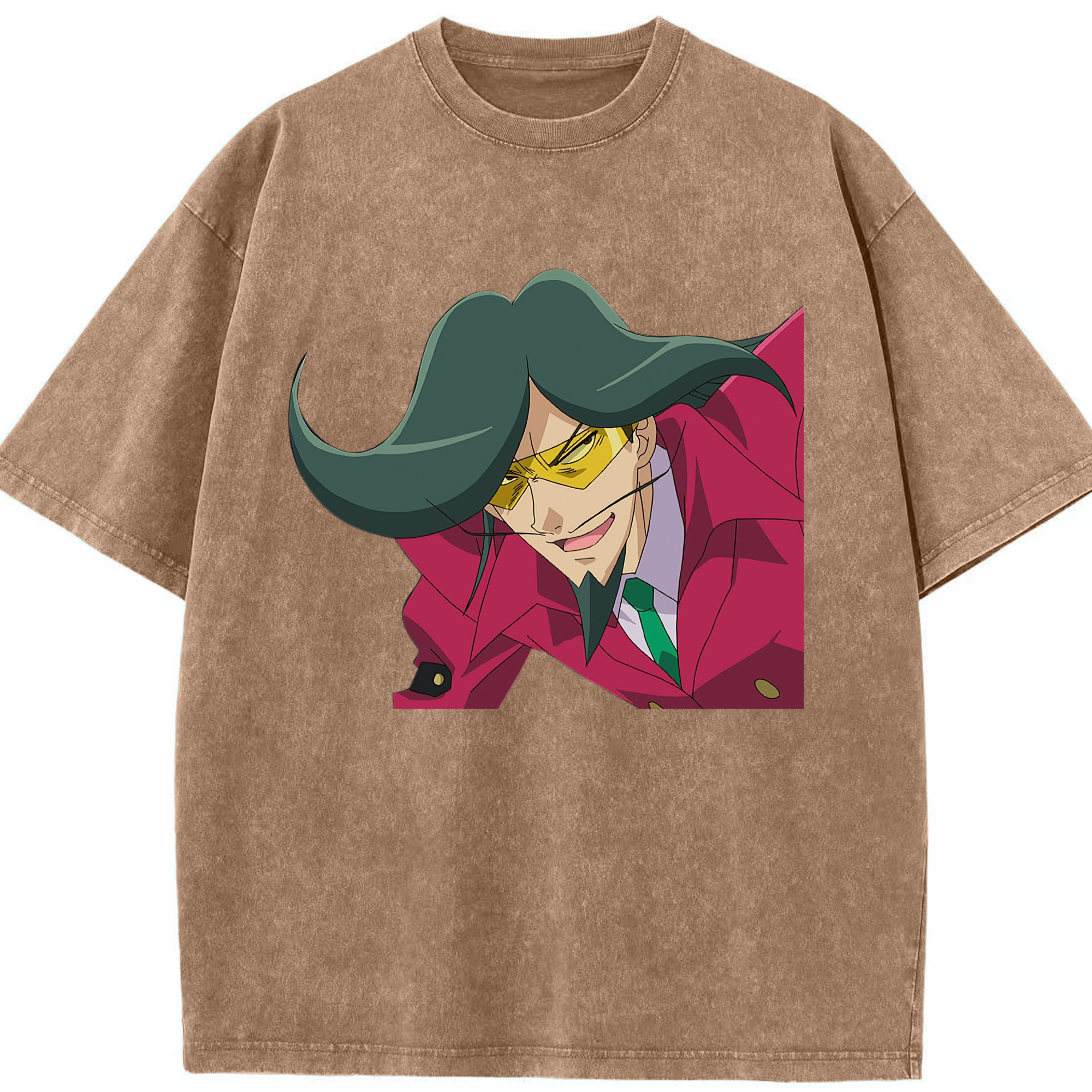 （画像用） 遊☆戯☆王 Yu-Gi-Oh! 綿100% ヴィンテージ風 半袖Tシャツ（フロントプリント）