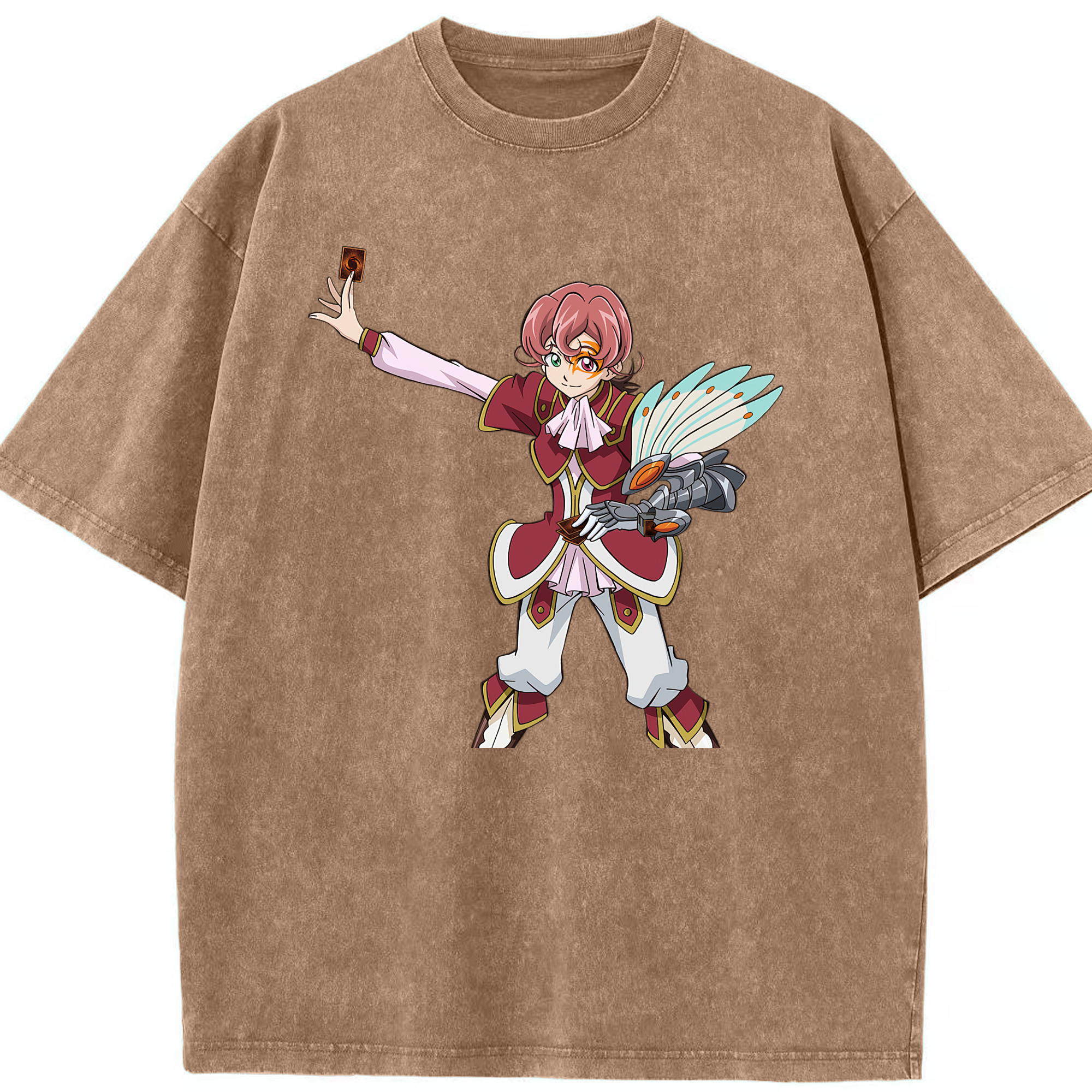 （画像用） 遊☆戯☆王 Yu-Gi-Oh! 綿100% ヴィンテージ風 半袖Tシャツ（フロントプリント）