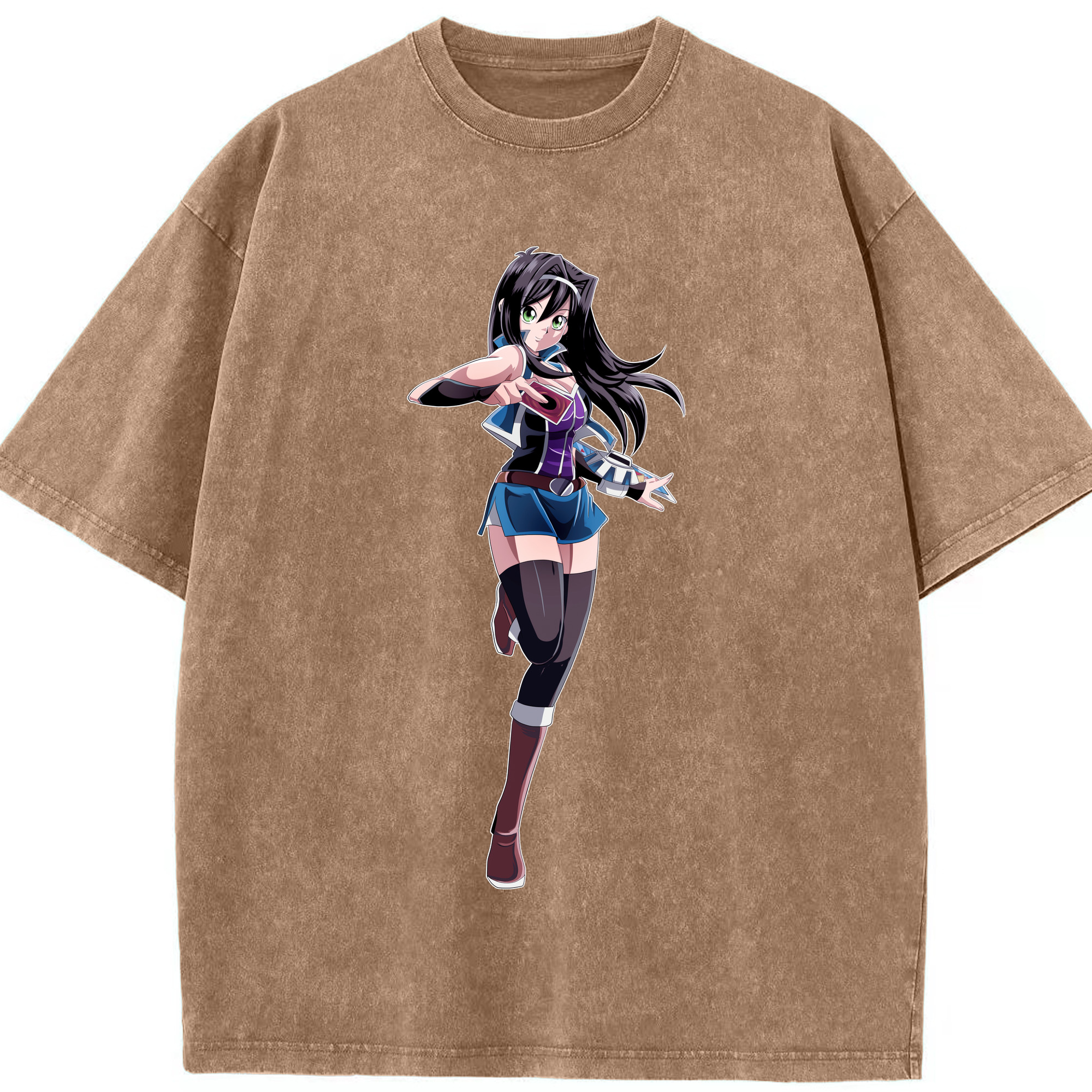 （画像用） 遊☆戯☆王 Yu-Gi-Oh! 綿100% ヴィンテージ風 半袖Tシャツ（フロントプリント）