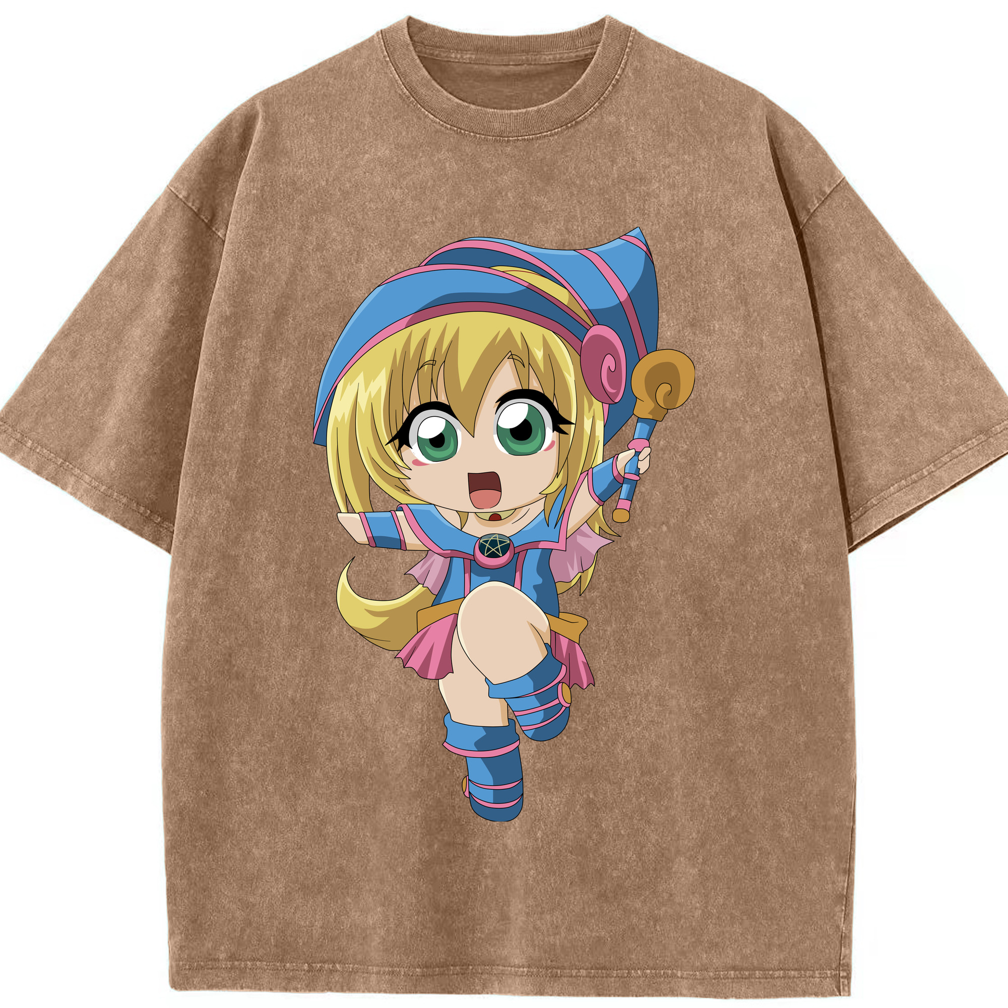 （画像用） 遊☆戯☆王 Yu-Gi-Oh! 綿100% ヴィンテージ風 半袖Tシャツ（フロントプリント）
